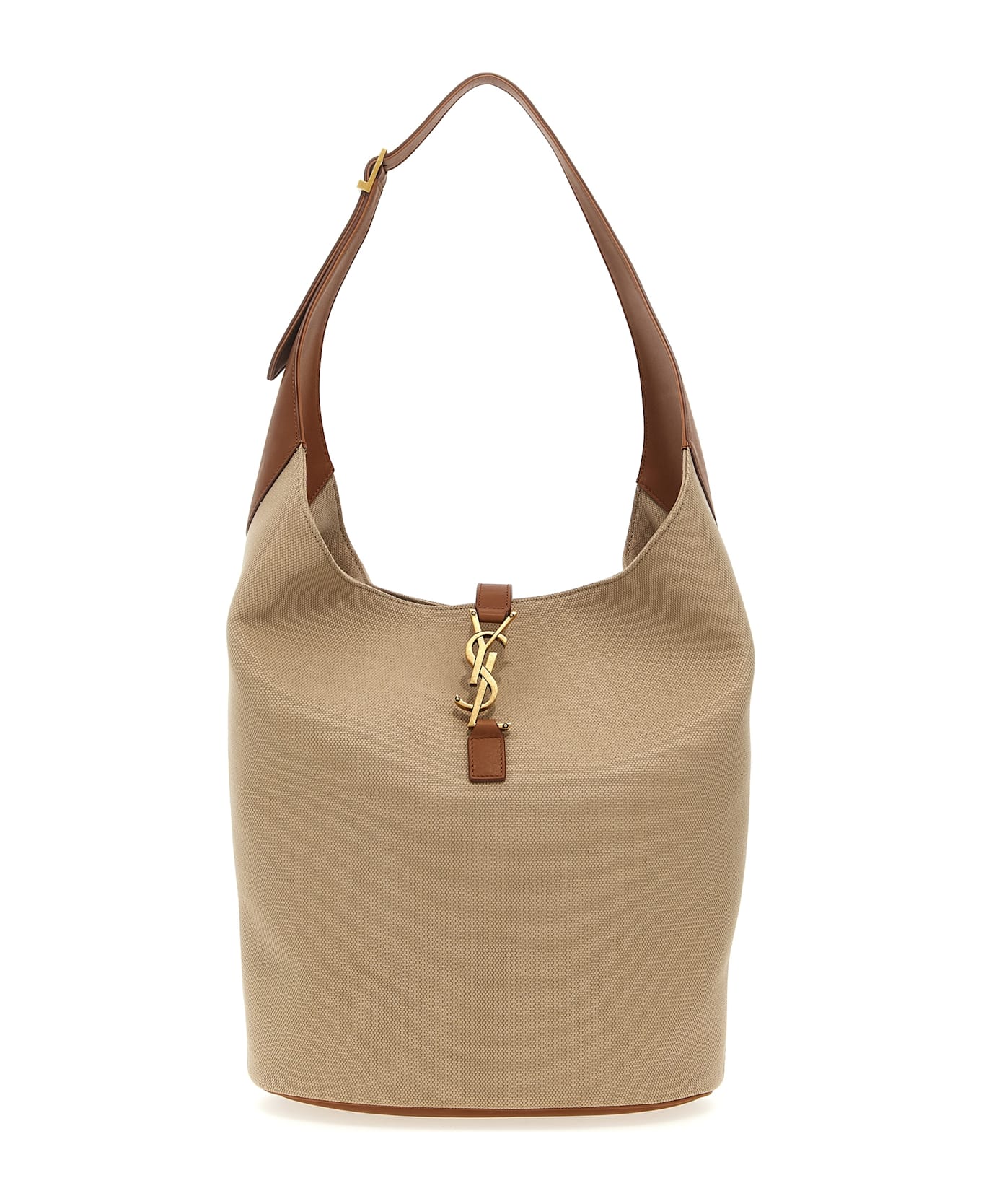 Saint Laurent 
le 5 à 7 Hobo
 Shoulder Bag - Beige