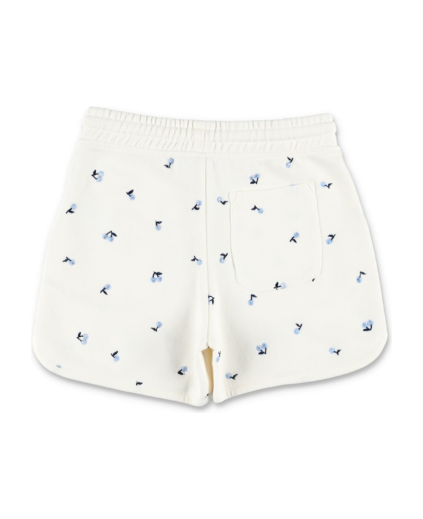 Bonpoint Kid - Caroline Fleece Shorts - WHITE