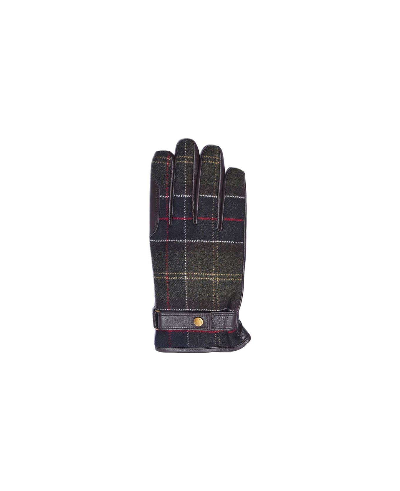 Barbour Newbrough Tartan Gloves - Marrone