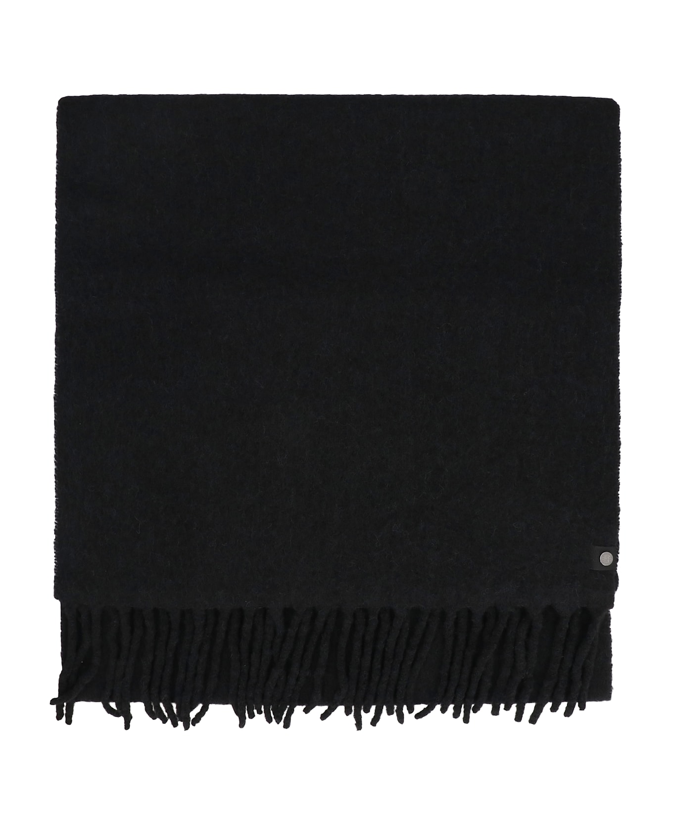 Canada Goose Knitted Wool Scarf - black
