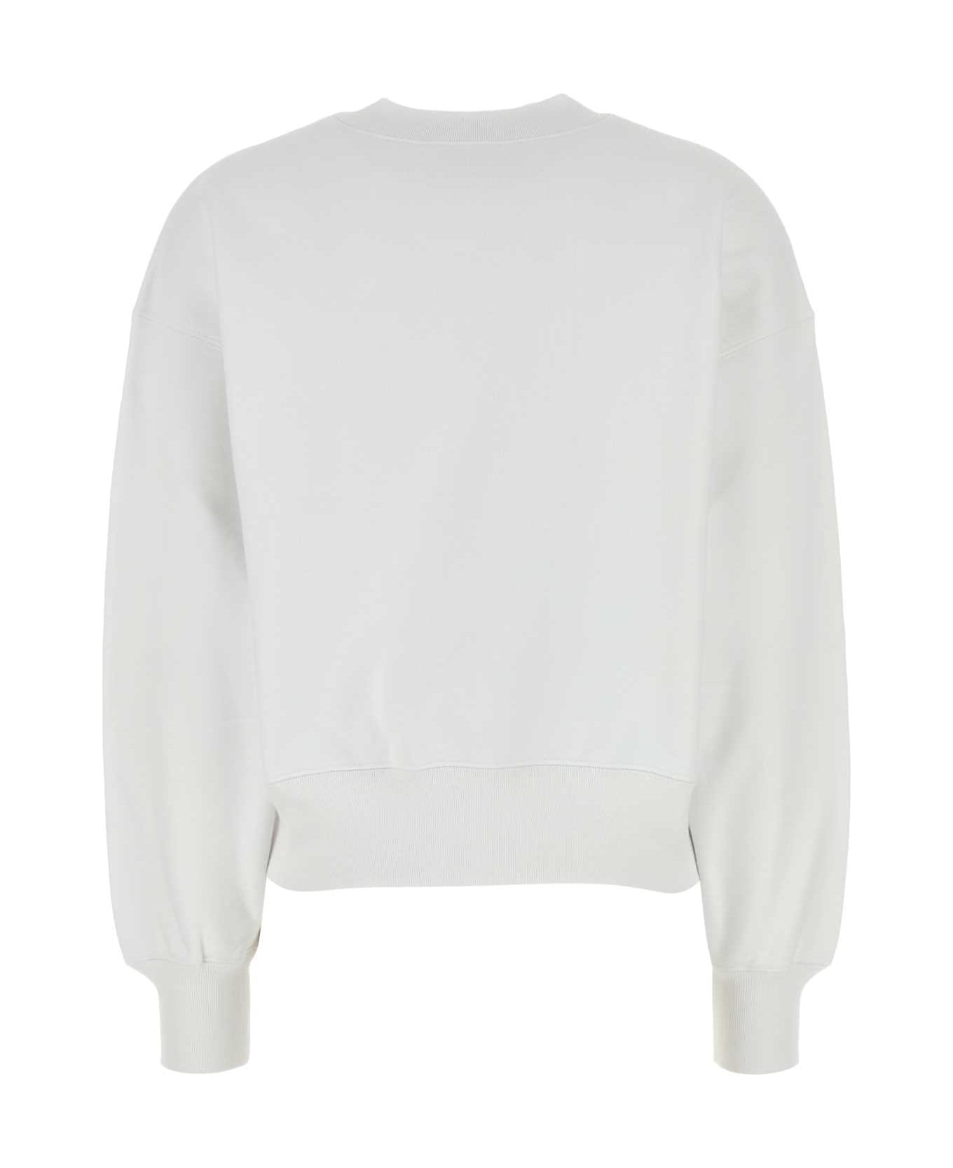 Gucci White Cotton Sweatshirt - OFFWHITEMC