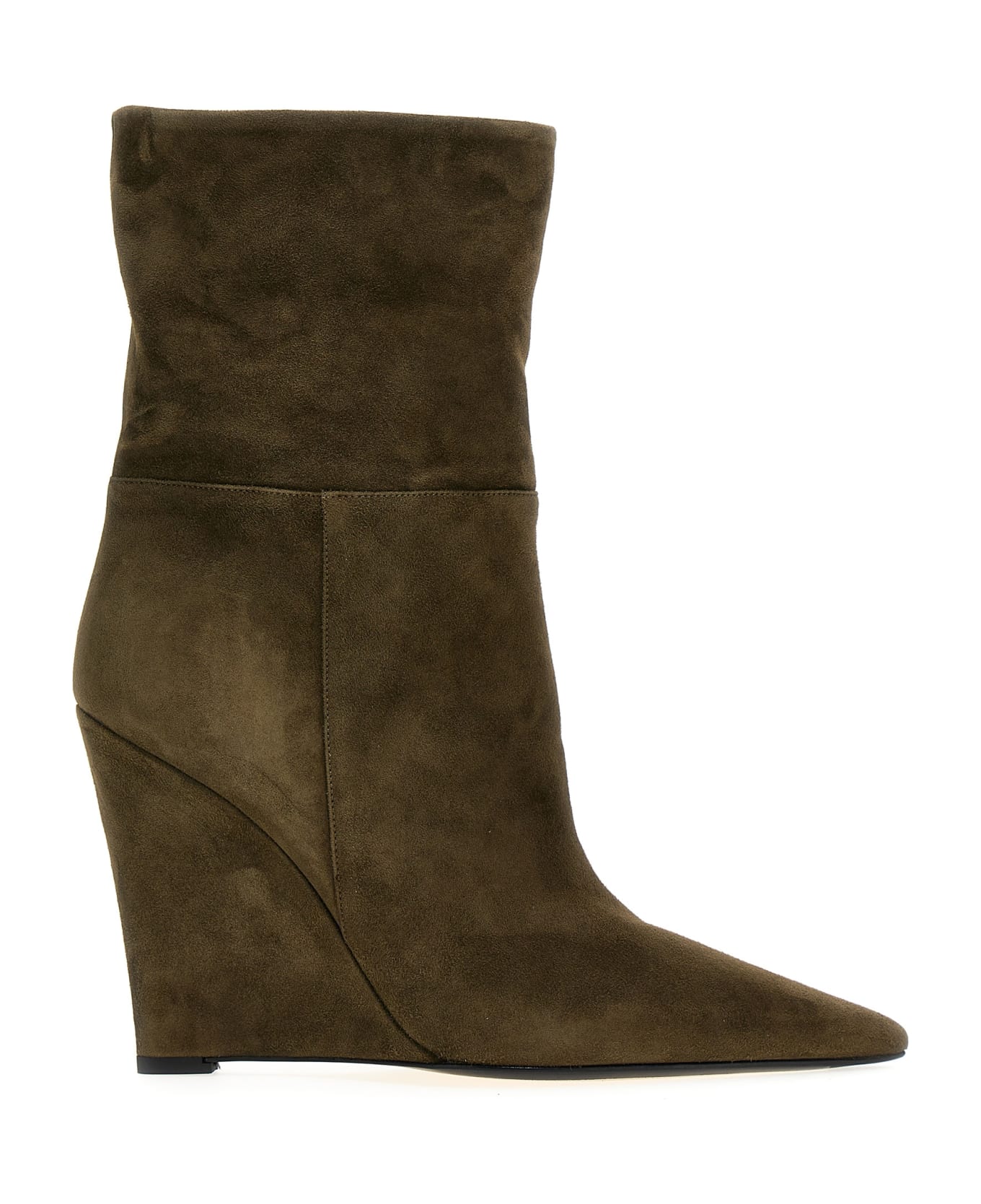 Alevì 'bay' Ankle Boots - Green ブーツ