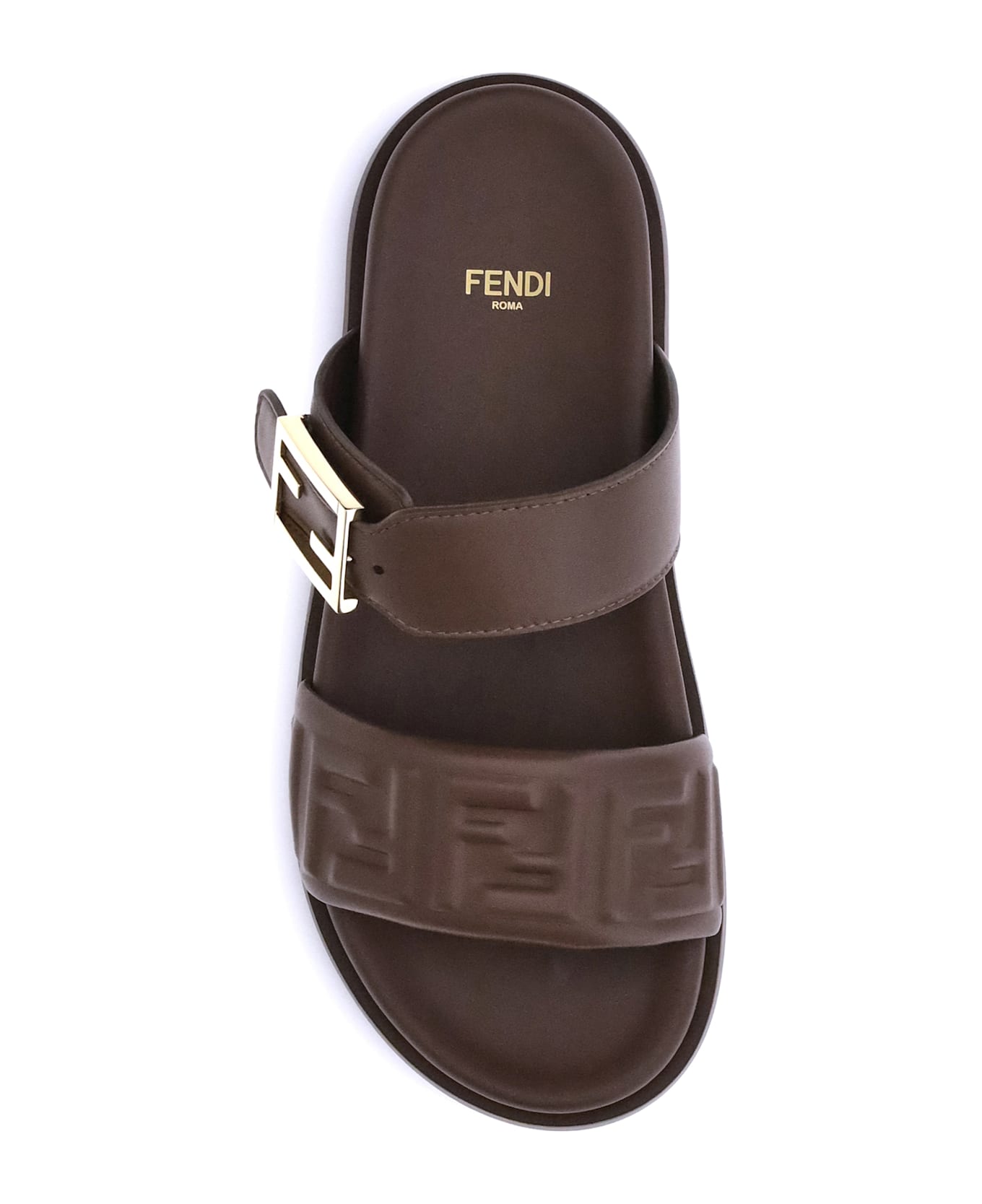 Fendi Logoed Sandals