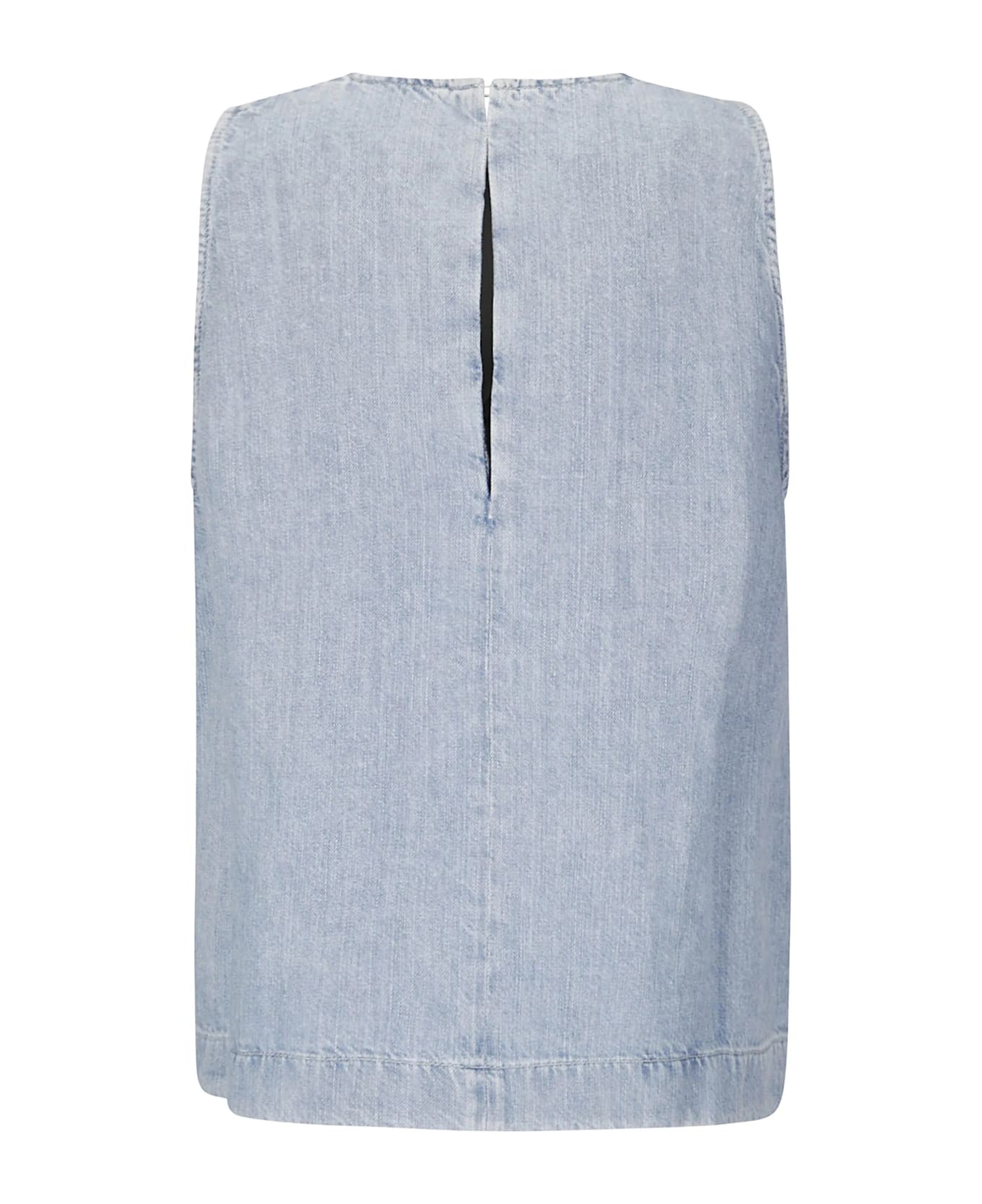 7 For All Mankind Sleeveless Top Kansas - Dark Blue