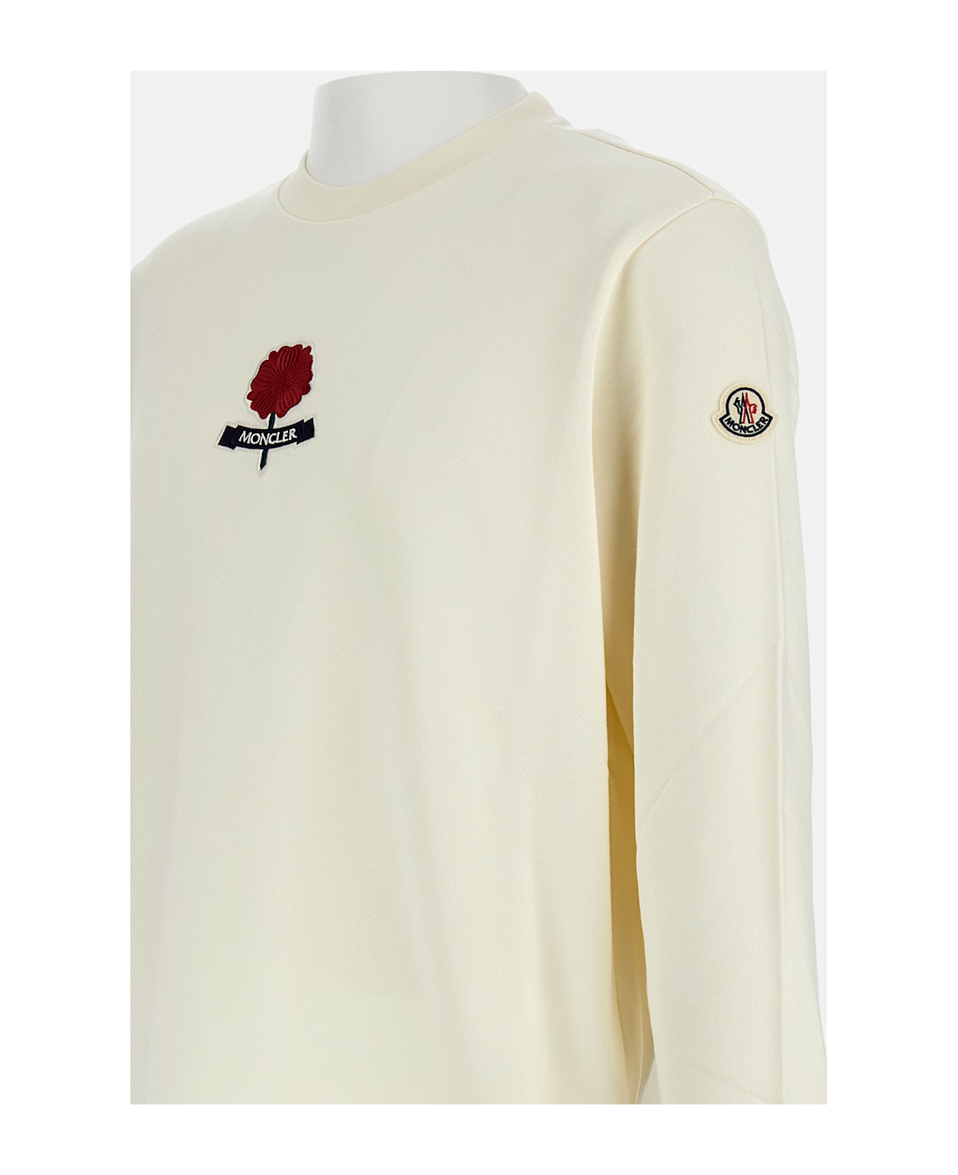 Moncler Sweatshirt - White