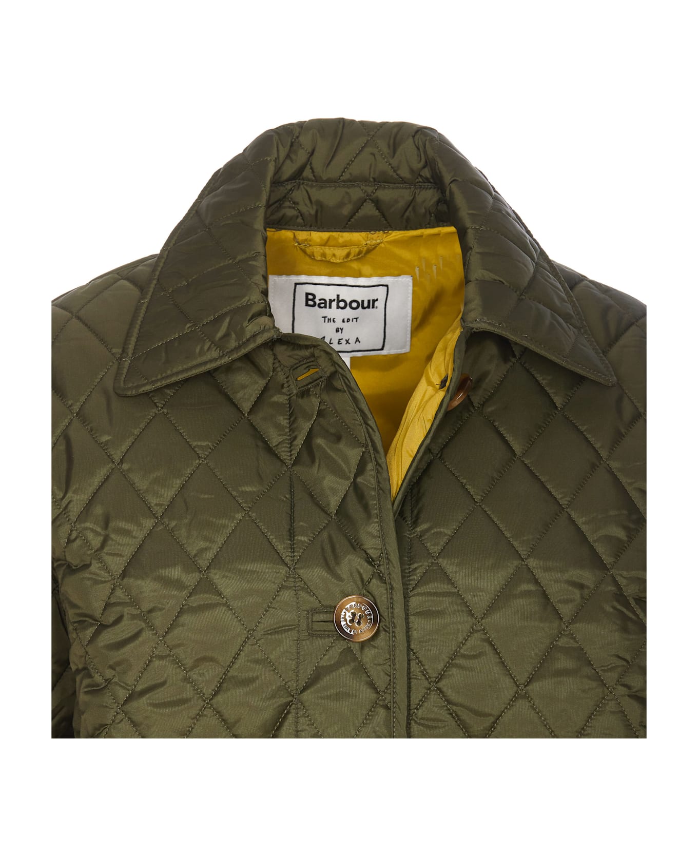 Barbour Jamie Quilted X Alexa Jacket - Green