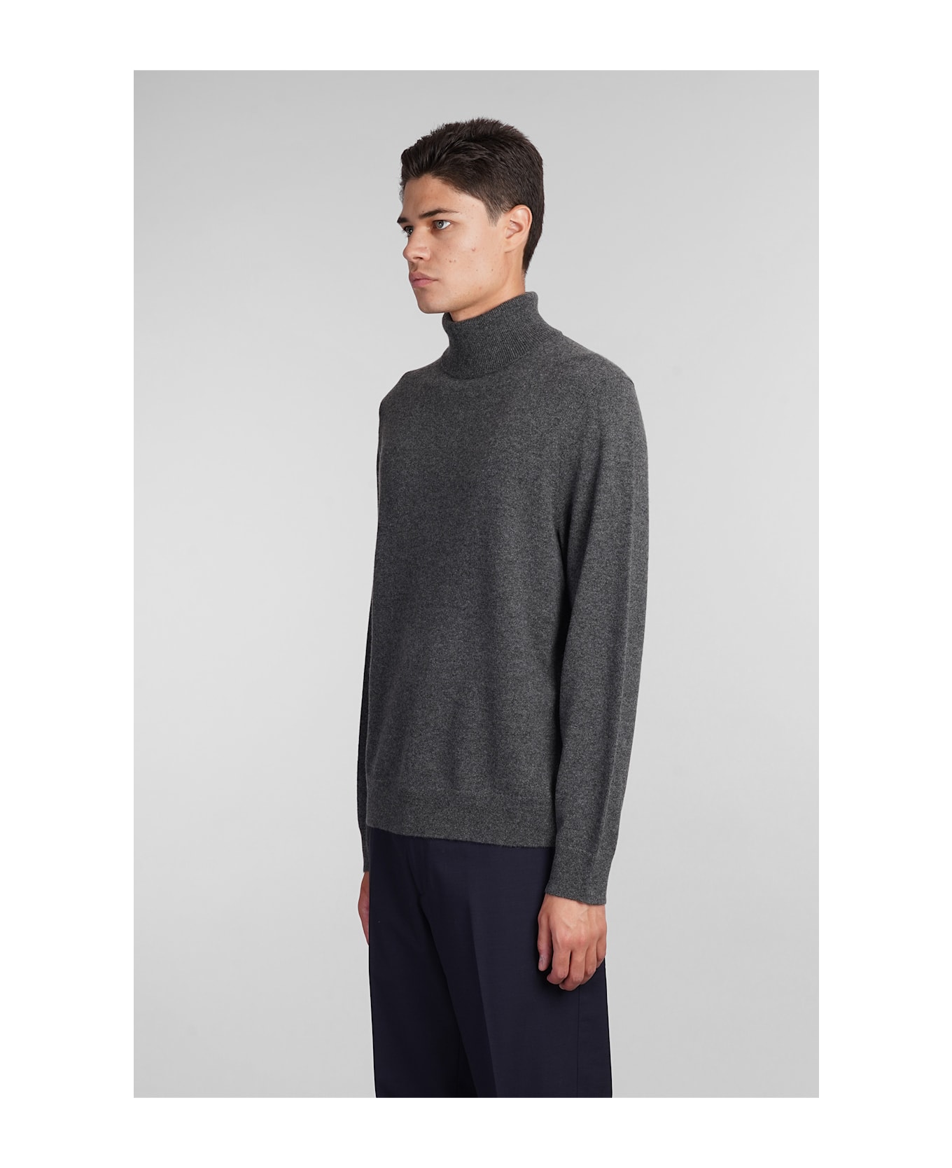 Theory Knitwear In Grey Cashmere - grey