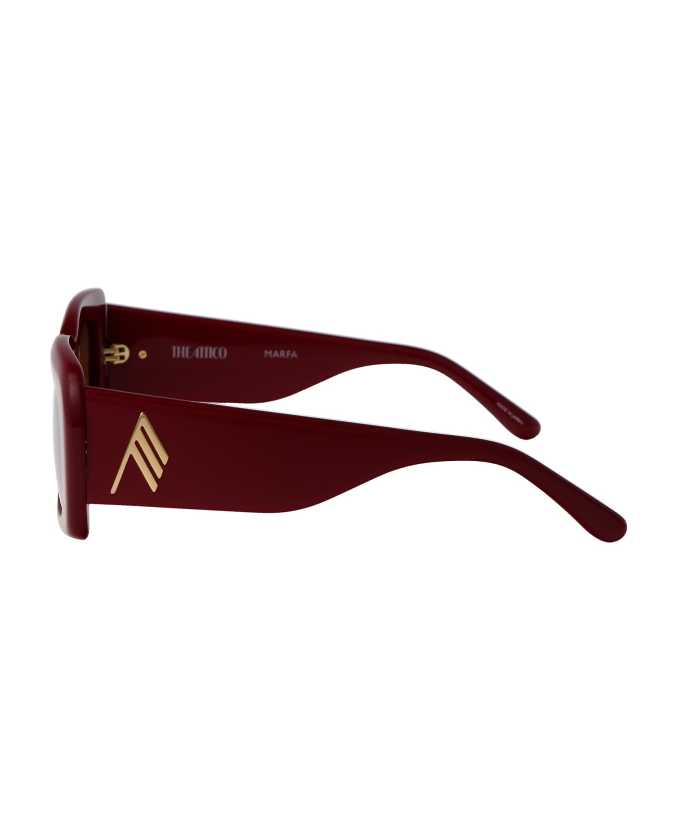 The Attico Marfa Sunglasses - 06 BORDEAUX GOLD BORDEAUX サングラス