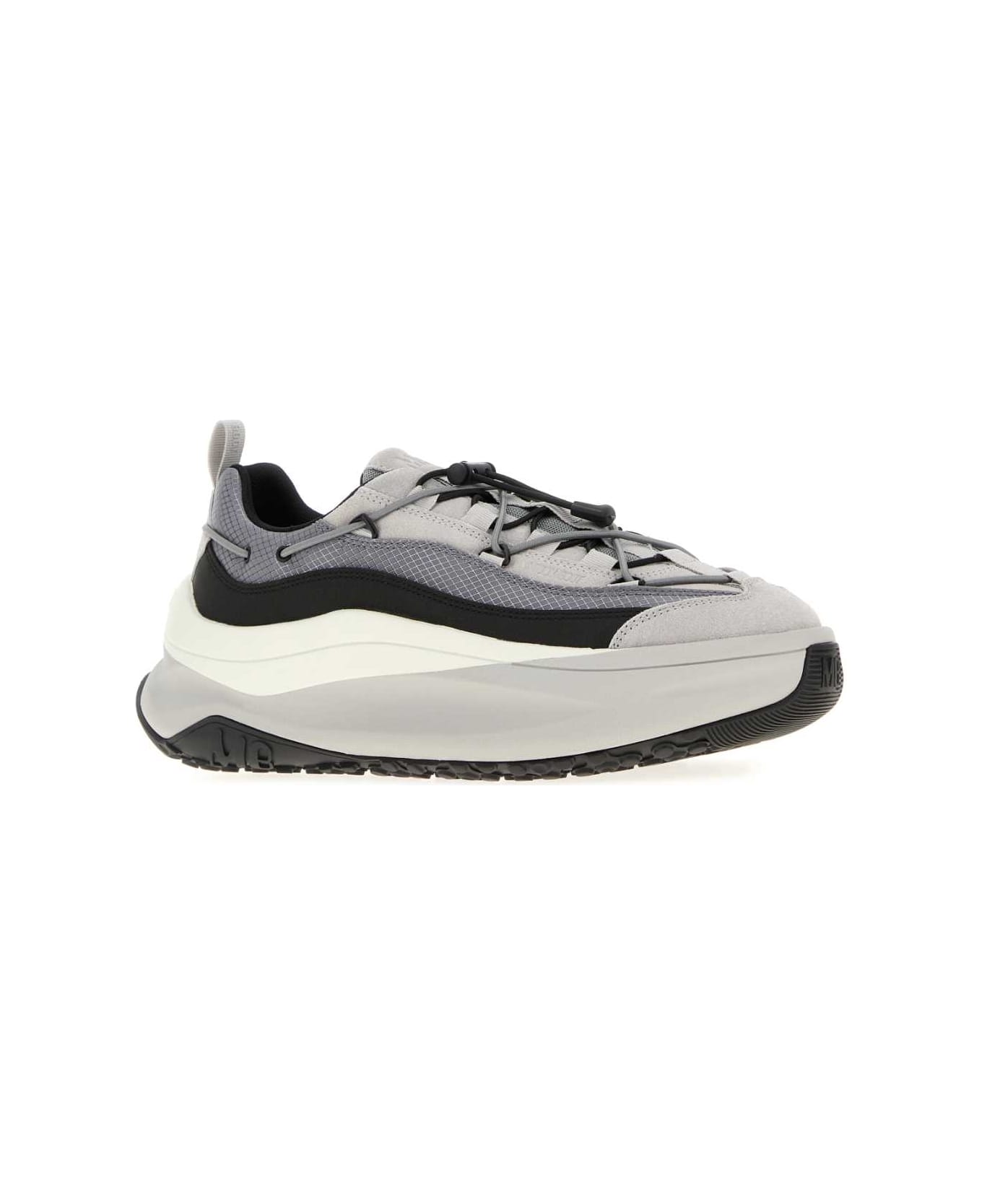 Moon Boot Multicolor Fabric Moon247 Sneakers - GREY