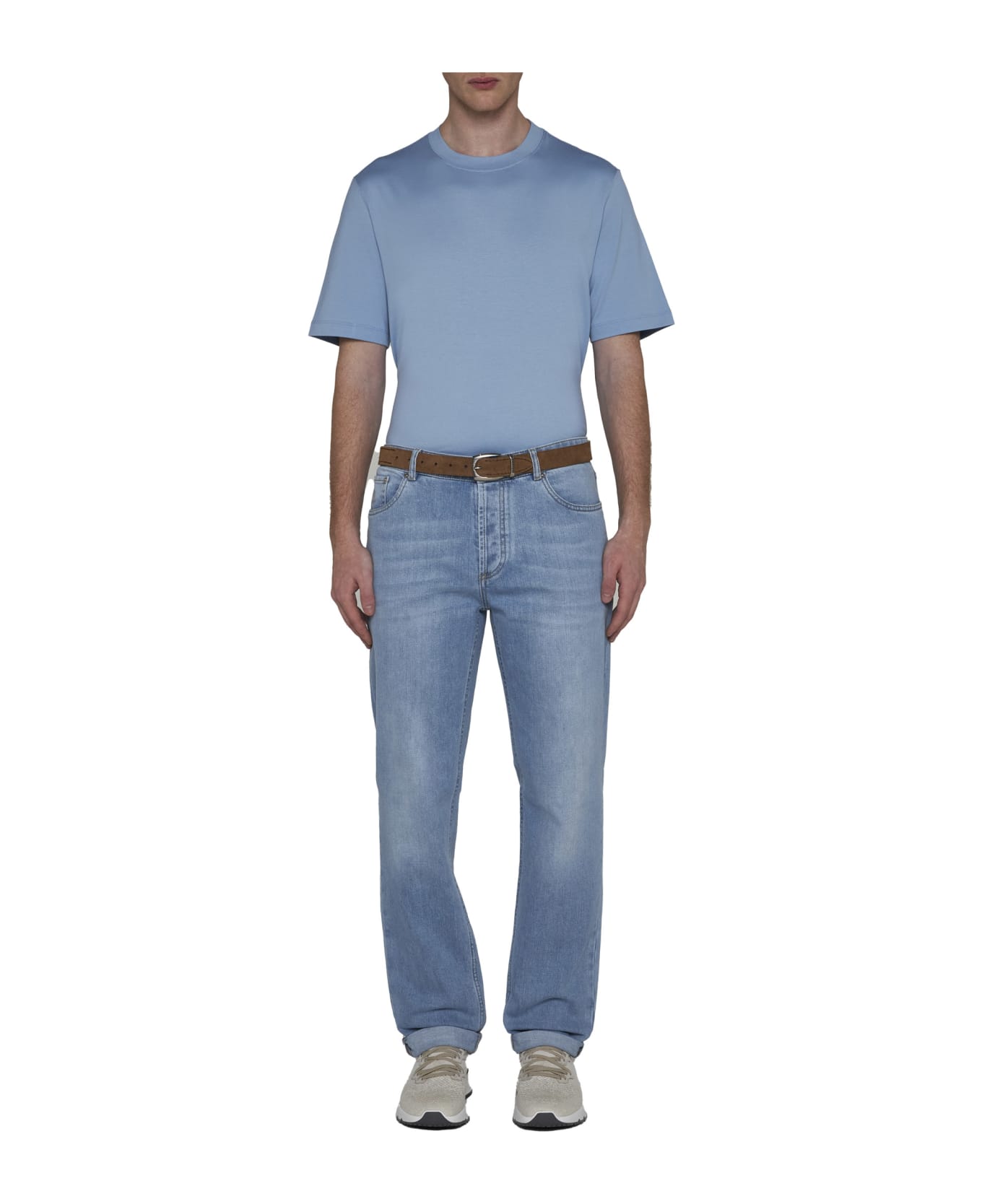 Brunello Cucinelli T-Shirt - Turquoise