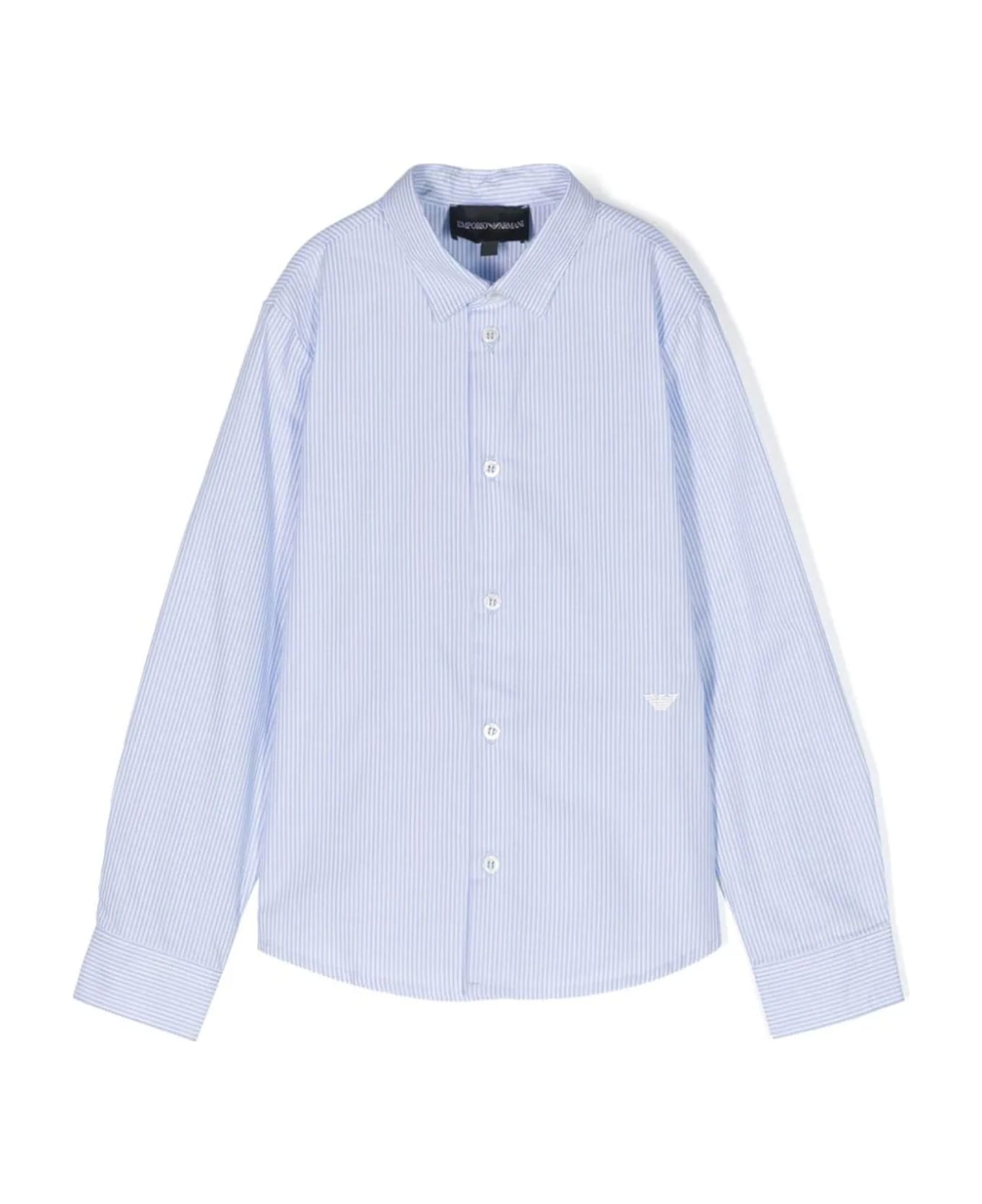 Emporio Armani Shirts Clear Blue - Clear Blue
