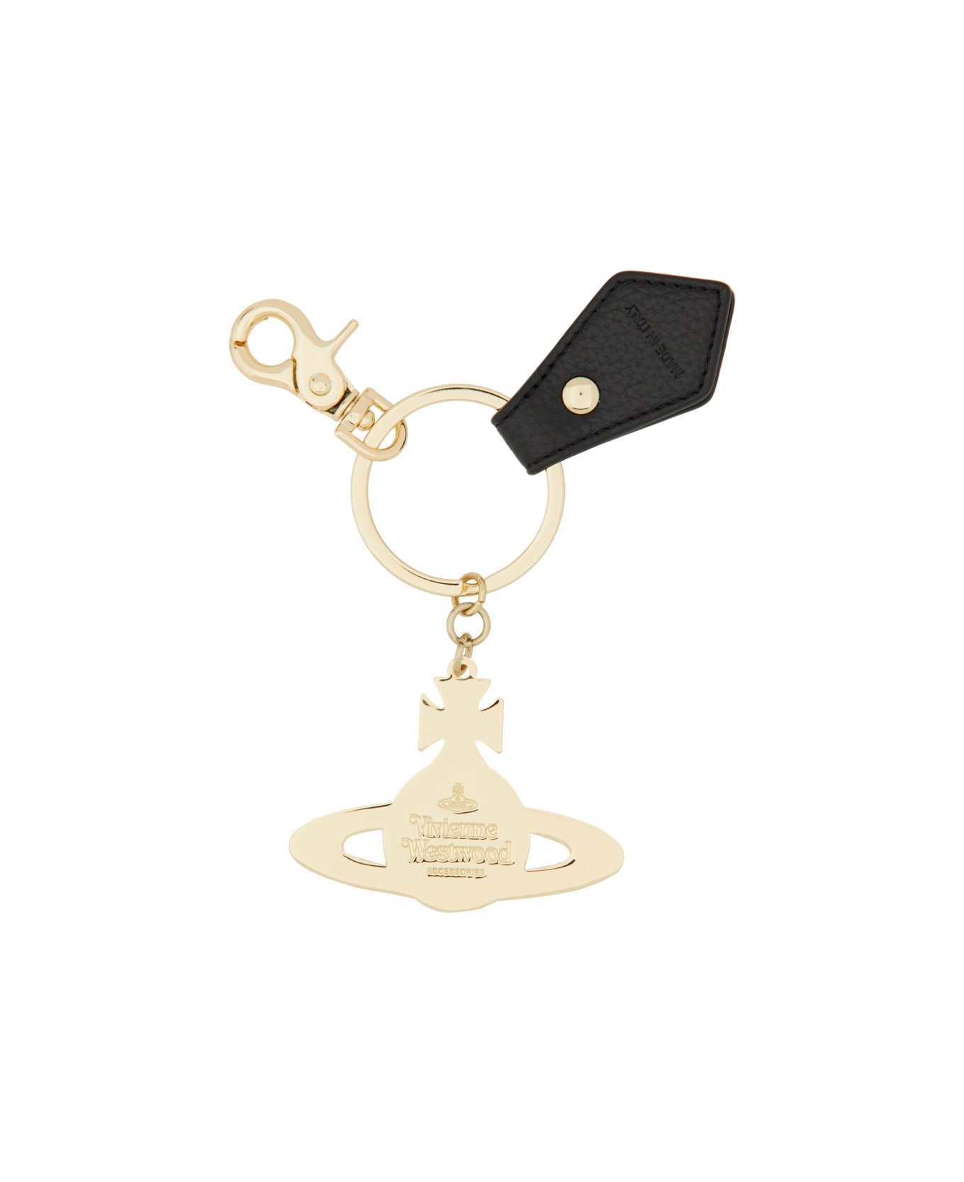 Vivienne Westwood Keychain "orb" - BLACK