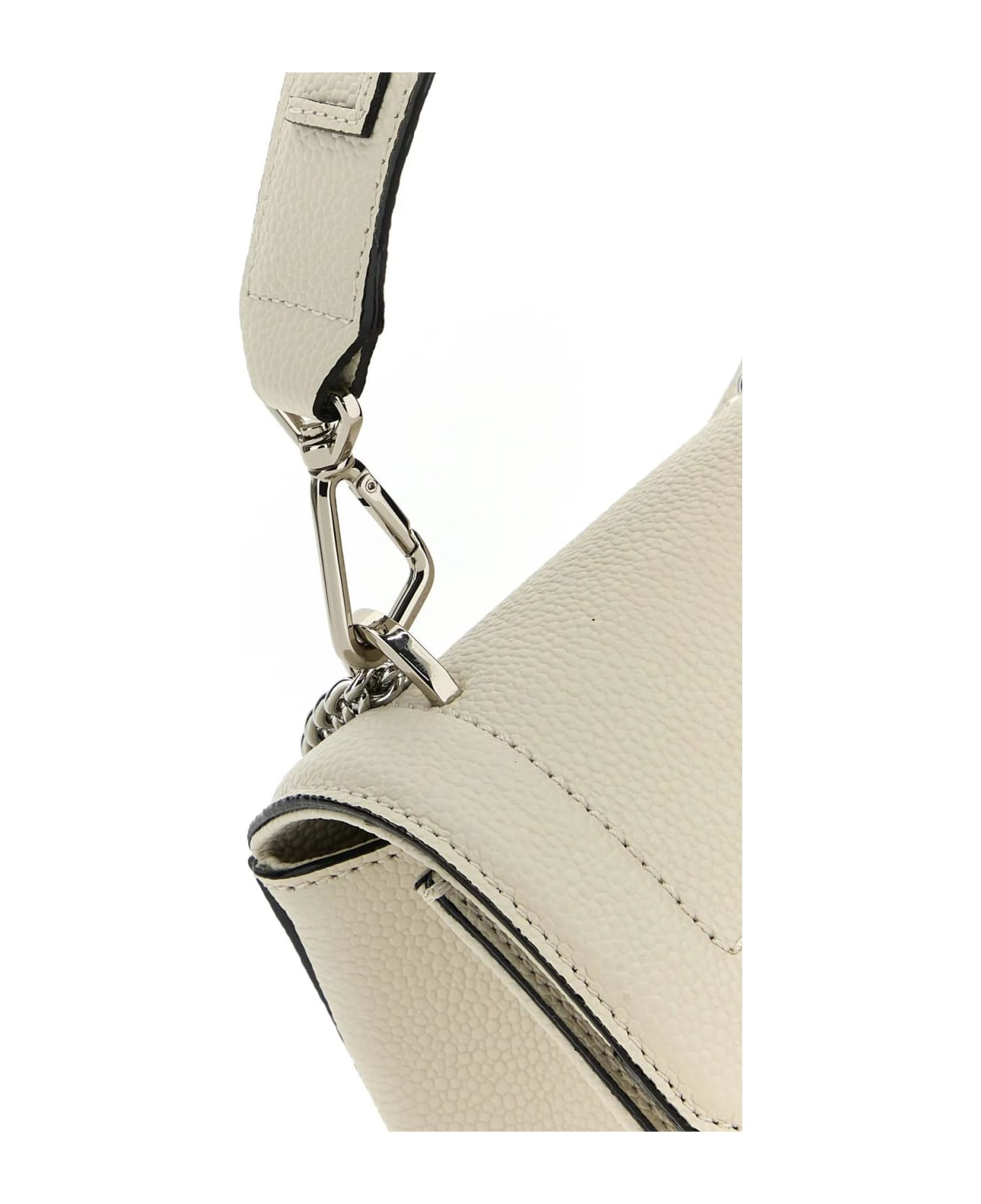 Lancel Ice Leather Ninon Handbag - White