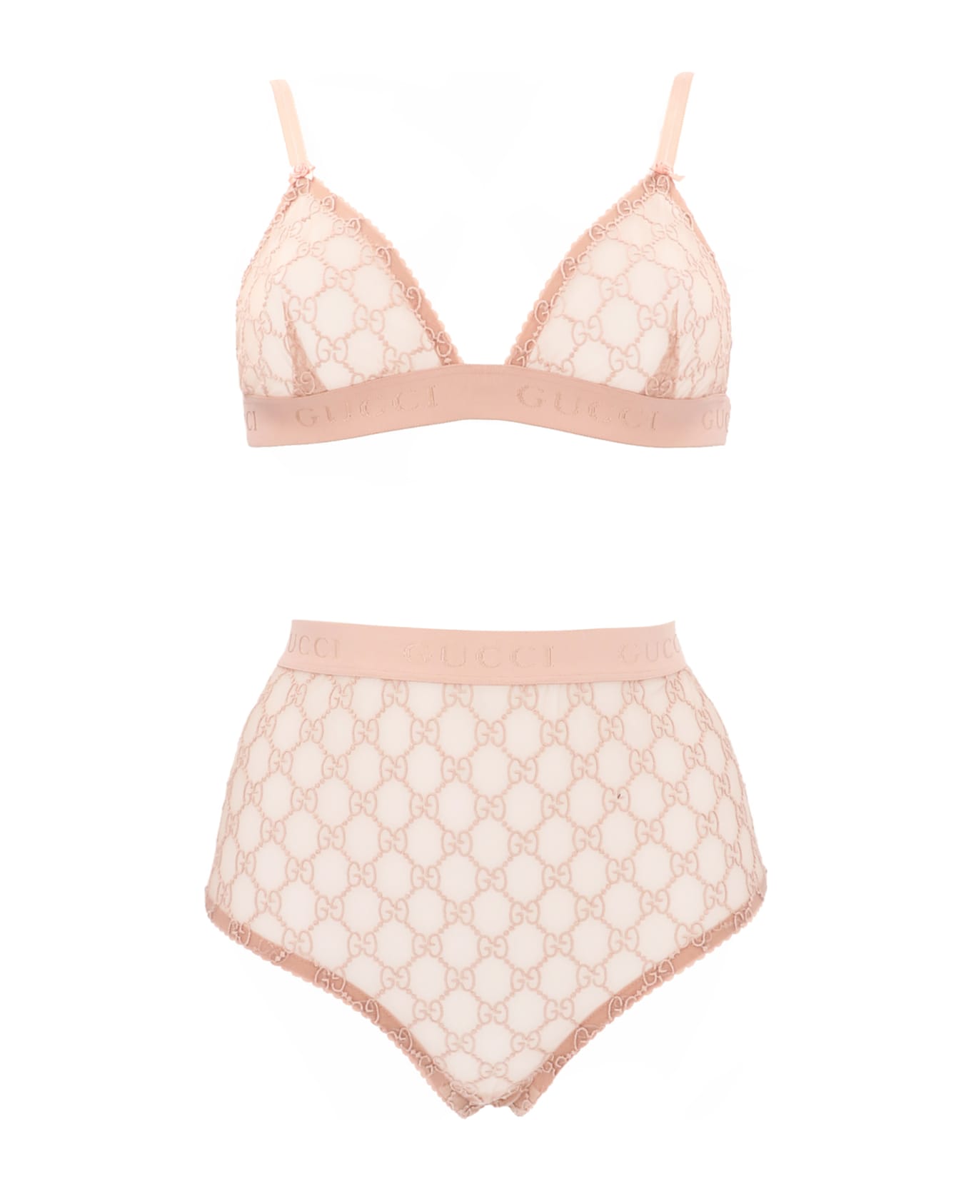 Gucci 
gg
 Bra And Slip - Pink