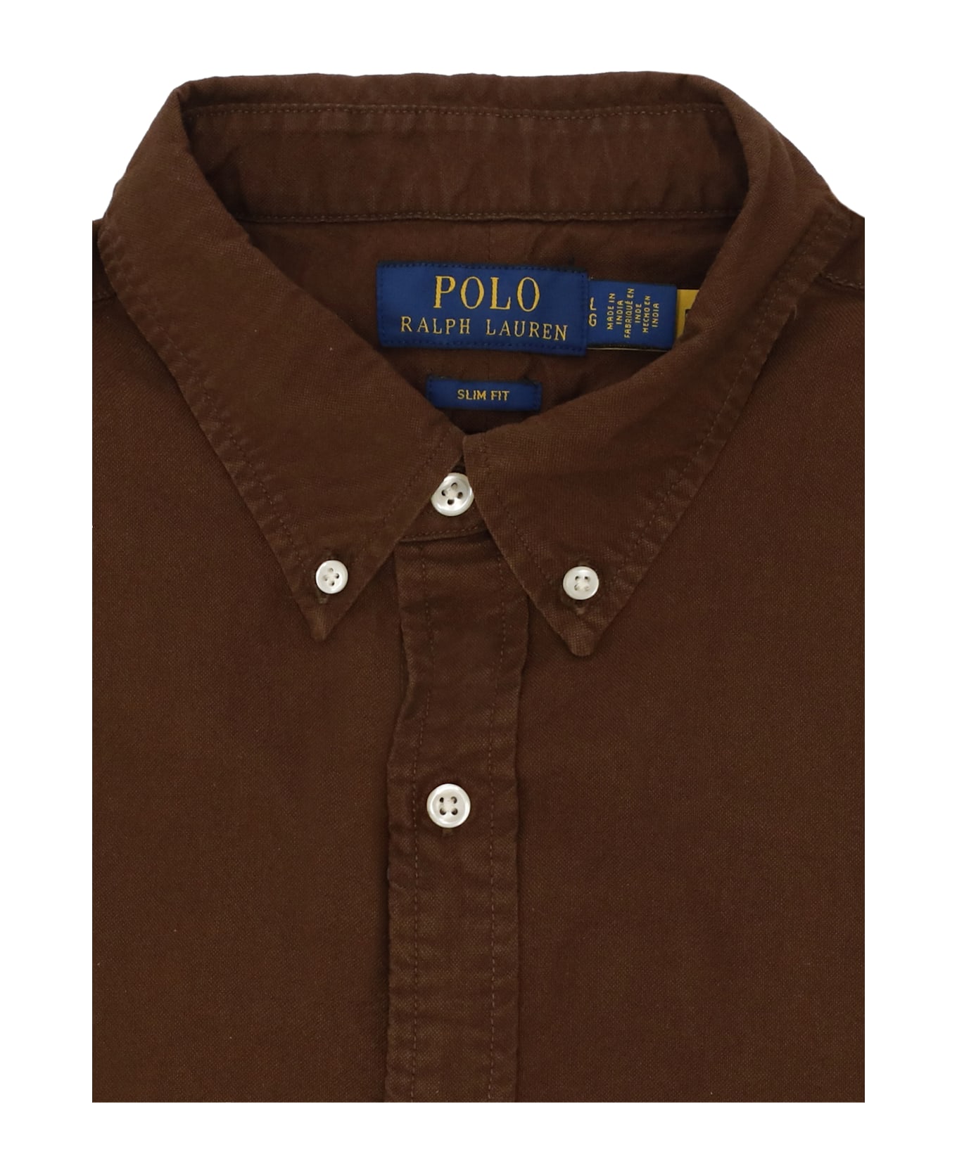 Ralph Lauren Pony Shirt - Brown