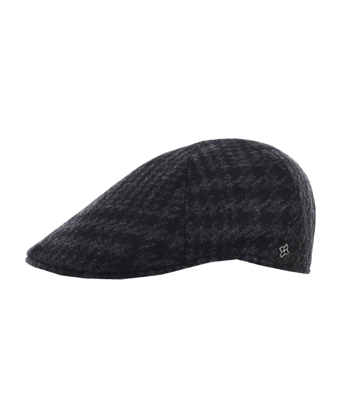 Tagliatore Flat Cap - Nero/grigio scuro 帽子