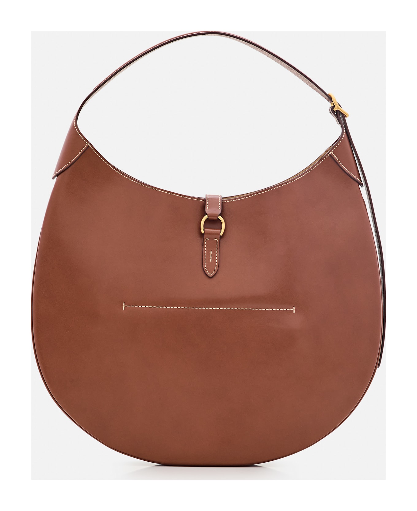 Polo Ralph Lauren Large Polo Id Shoulder Bag - Brown
