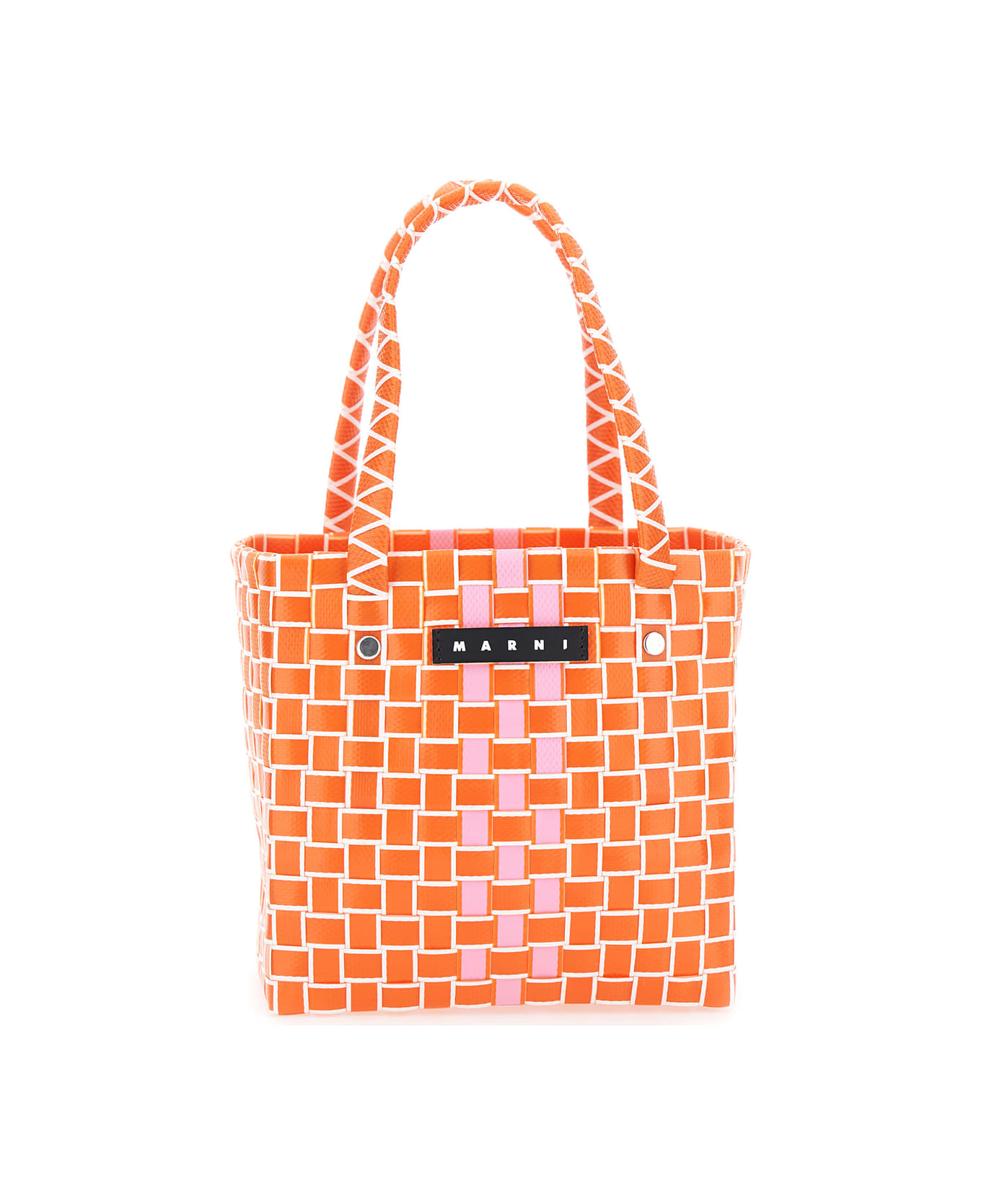 Marni Box Basket Bag - Orange