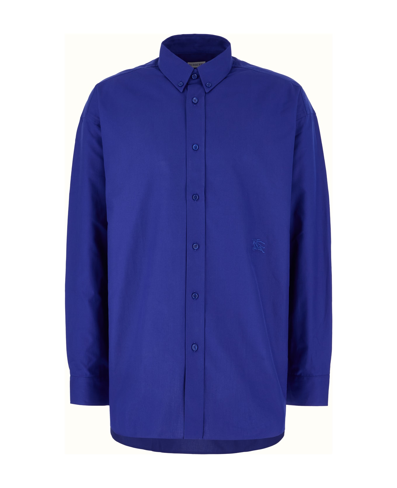 Burberry Blue Cotton Shirt - KNIGHT