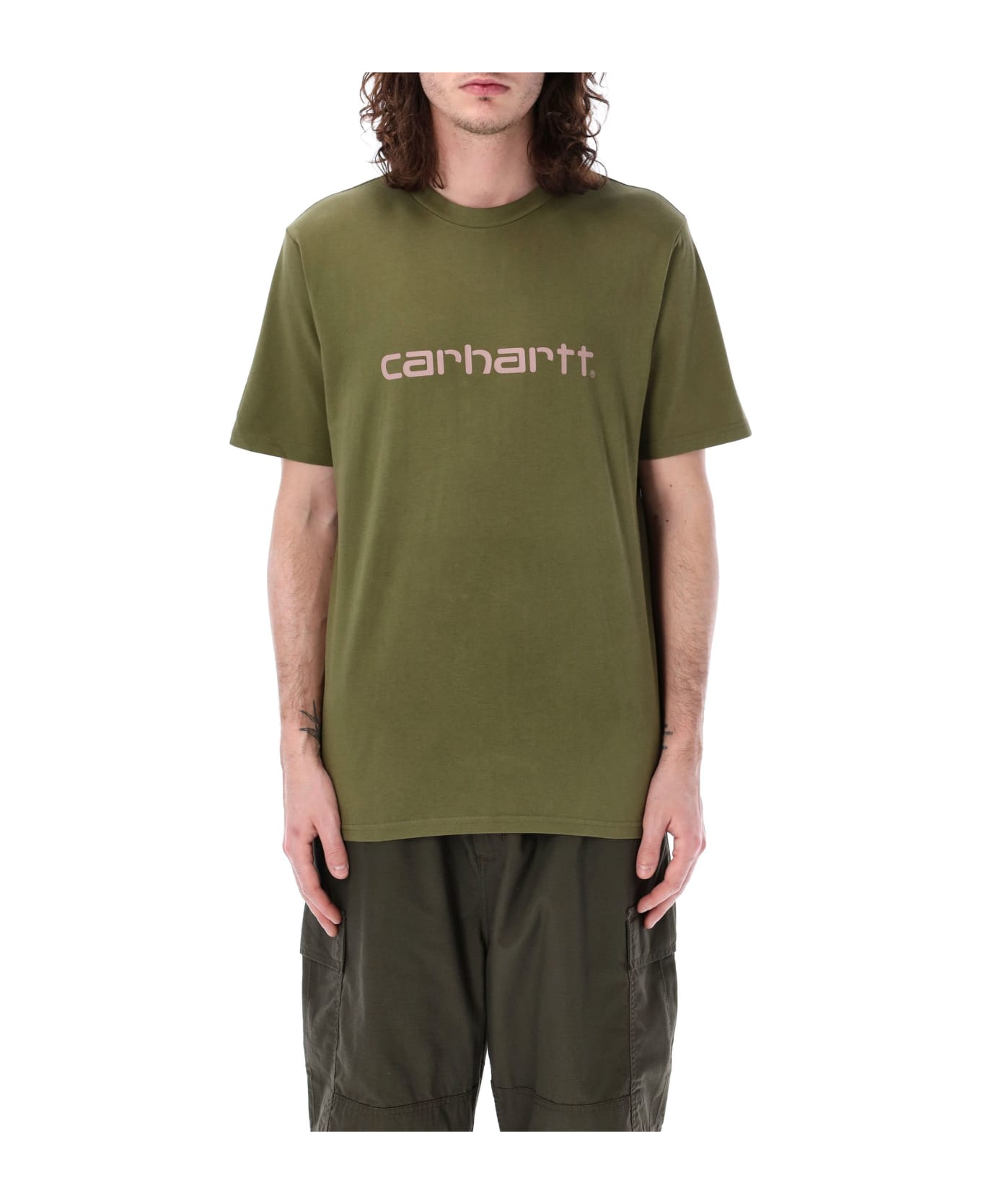 Carhartt Logo T-shirt - DUNDEE