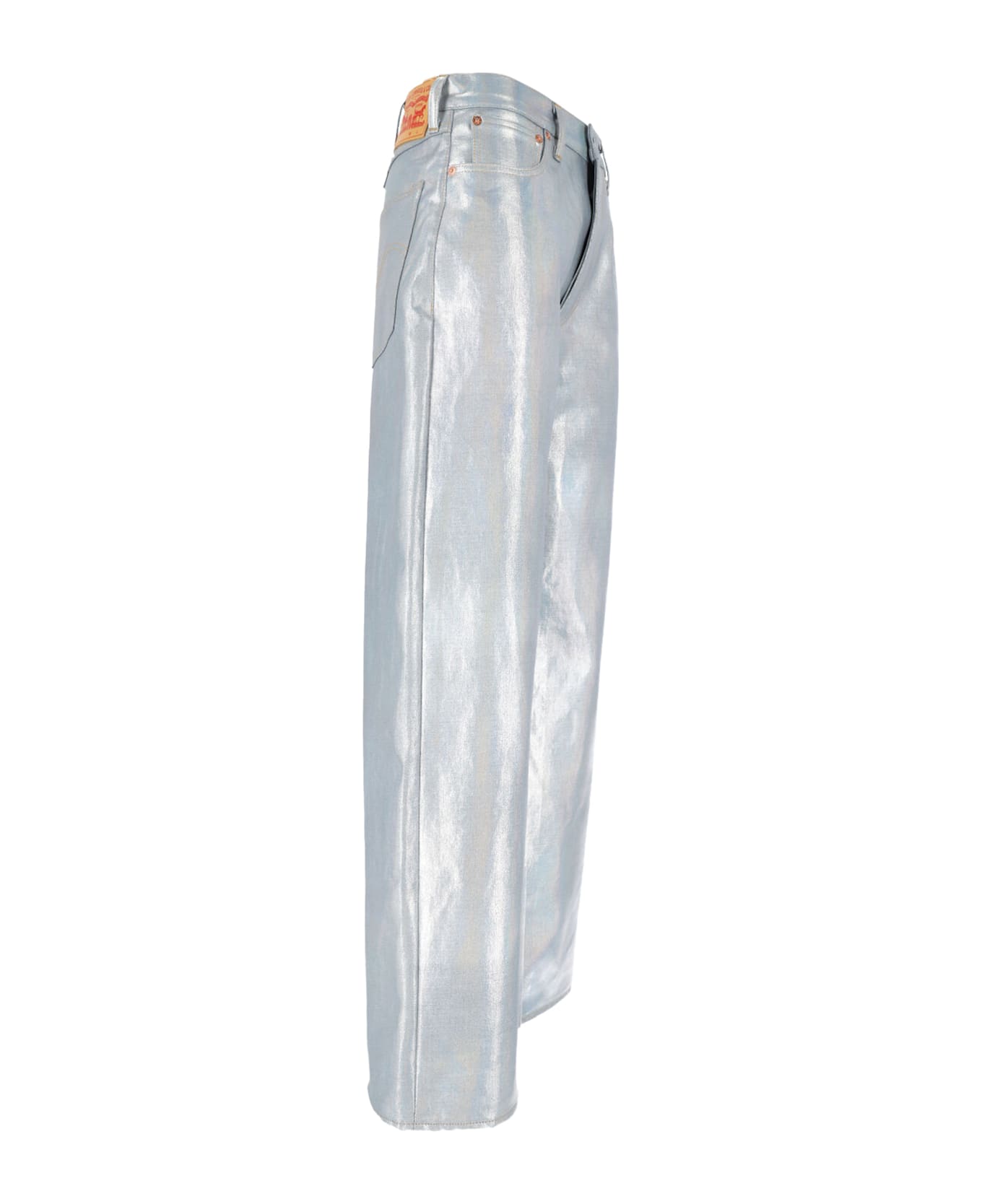 Junya Watanabe X Levi
s Strauss Logo Straight Jeans - Silver