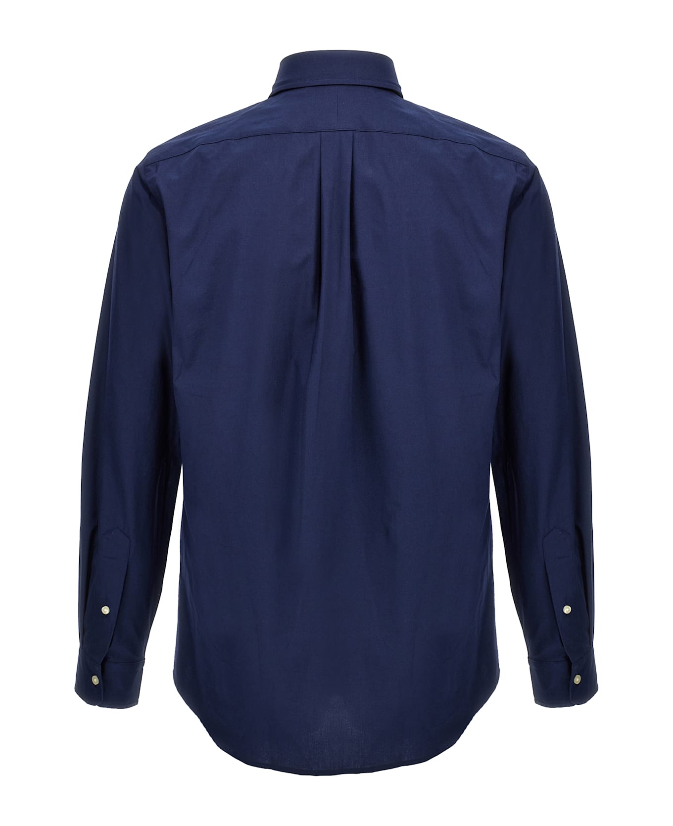 Ralph Lauren Logo Embroidery Shirt - newport navy