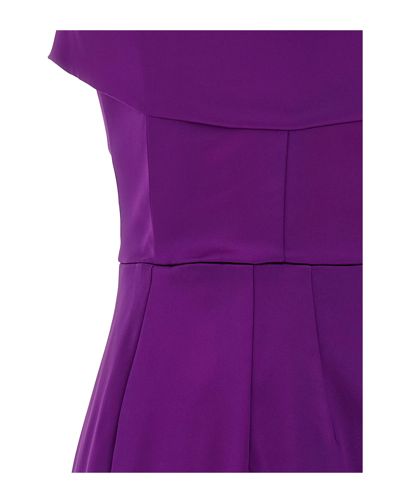 Dolce 
Gabbana Satin Dress - Purple