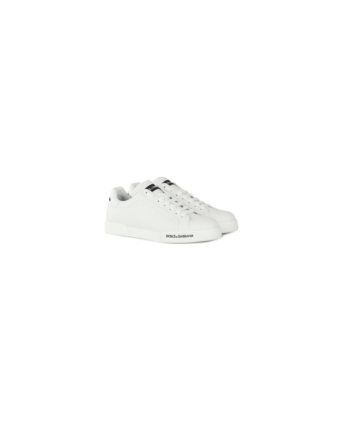 Dolce & Gabbana Portofino Sneakers - White