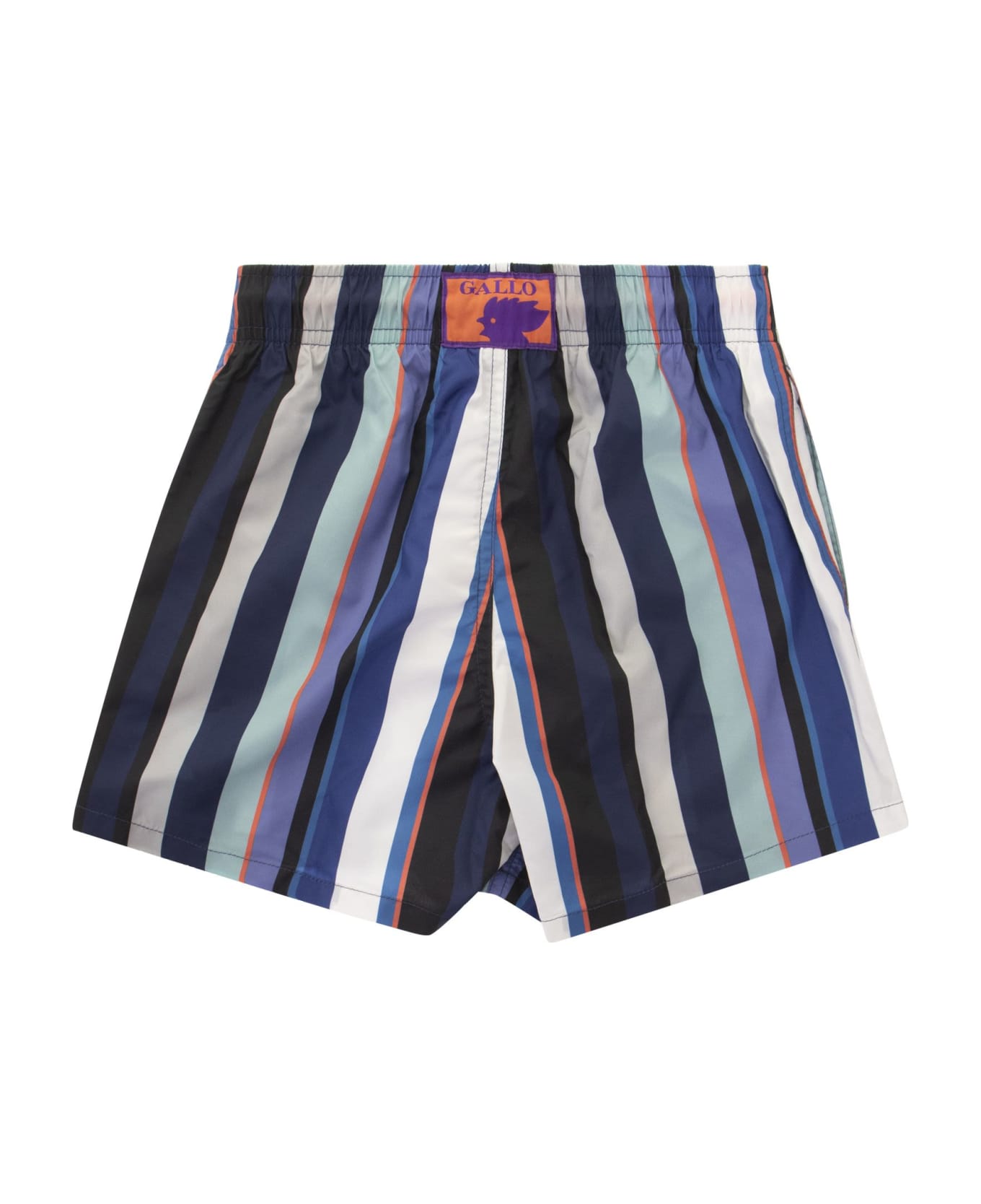 Gallo Striped Beach Boxers - Blue 水着