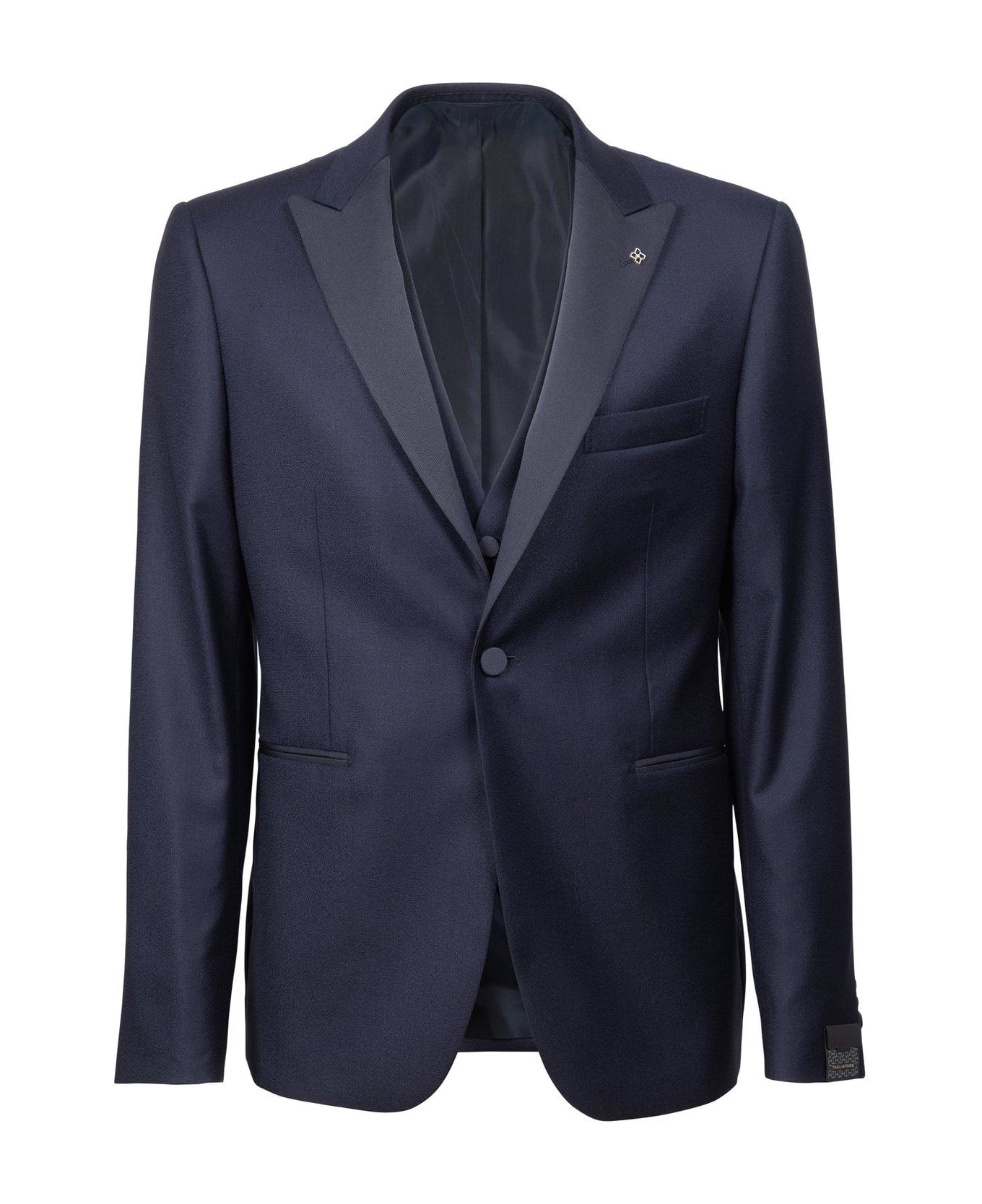 Tagliatore Single-breasted Three-piece Suit Set - Blu aperto スーツ