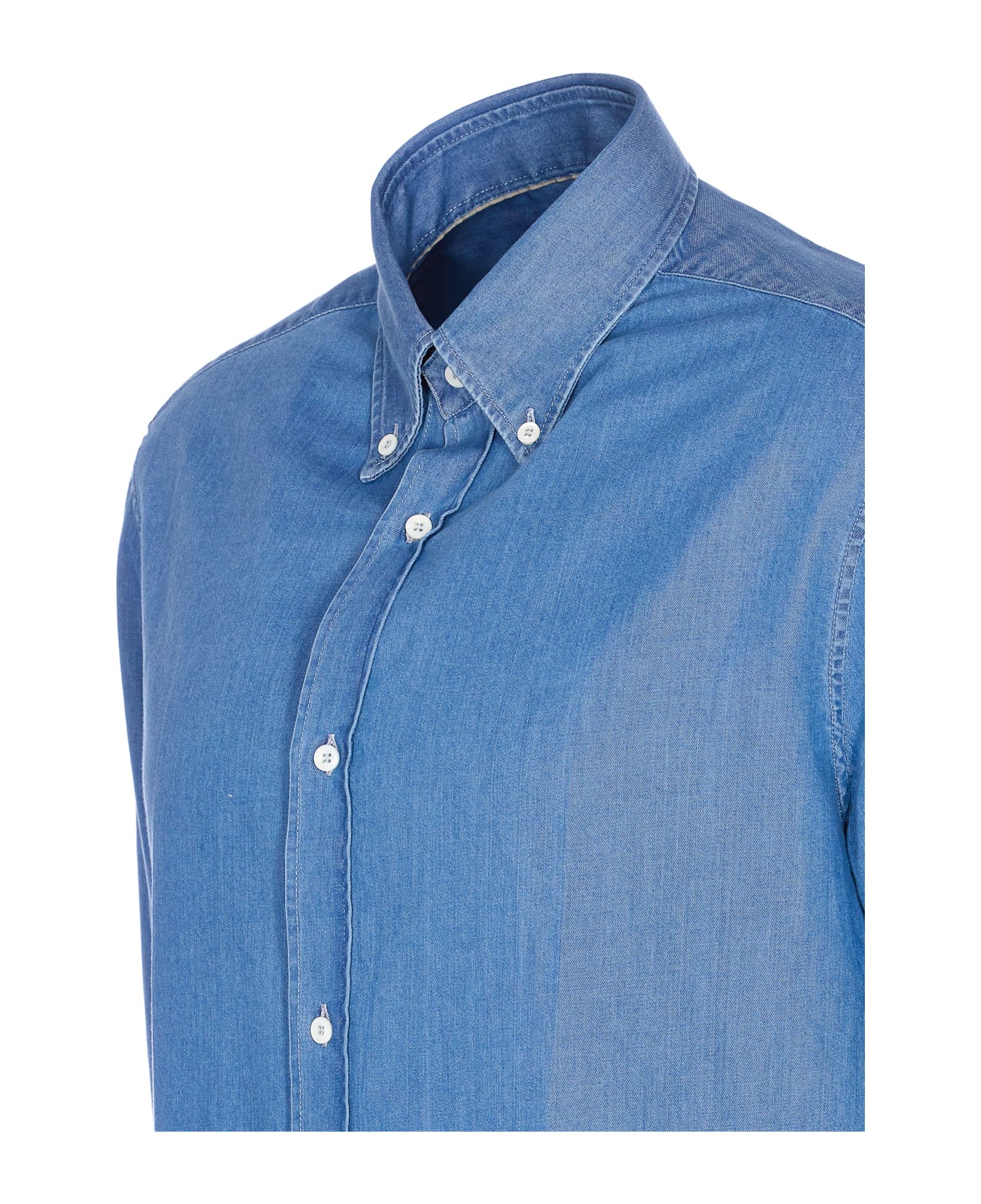 Brunello Cucinelli Denim Shirt - Blue