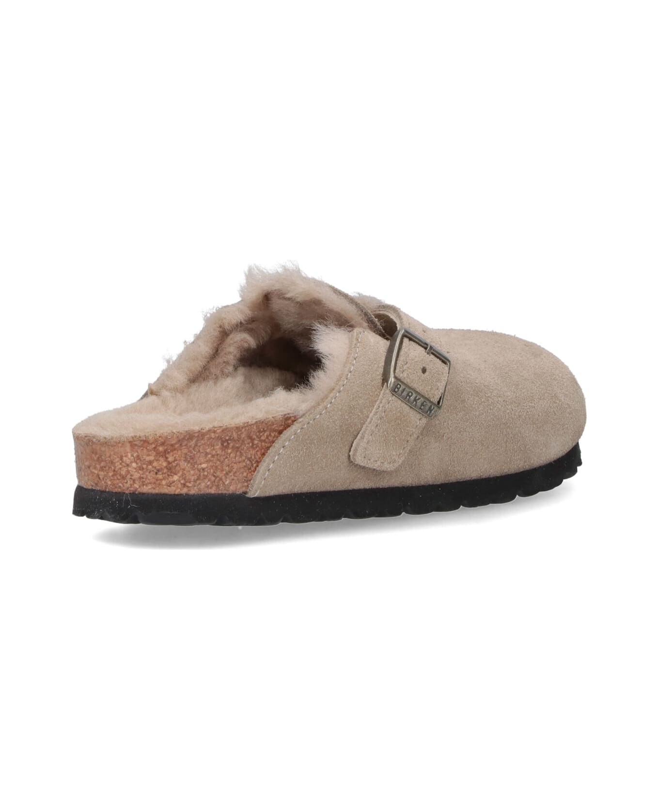 Birkenstock Mules "boston" - Taupe