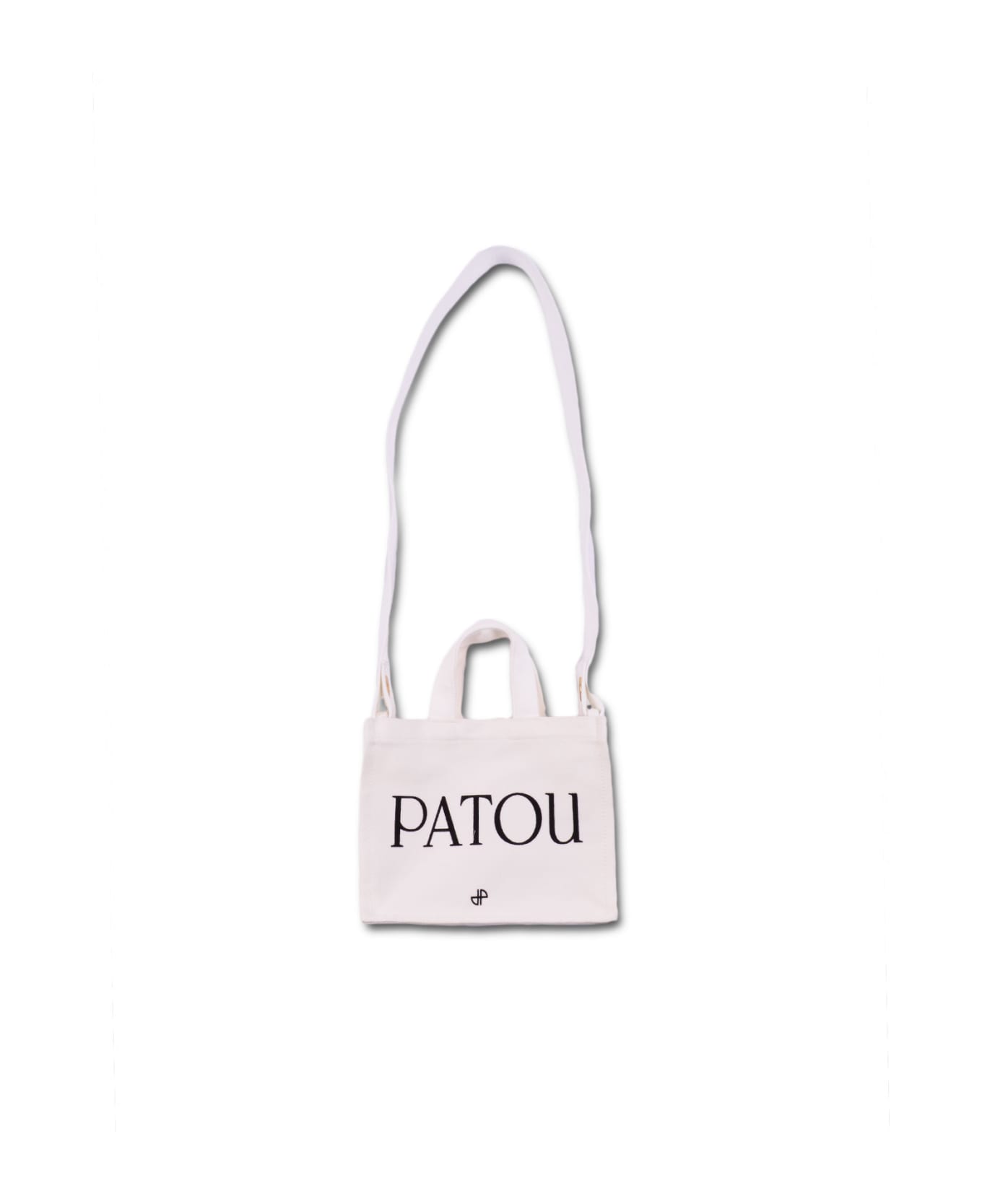 Patou Small Patou Tote Bag - White