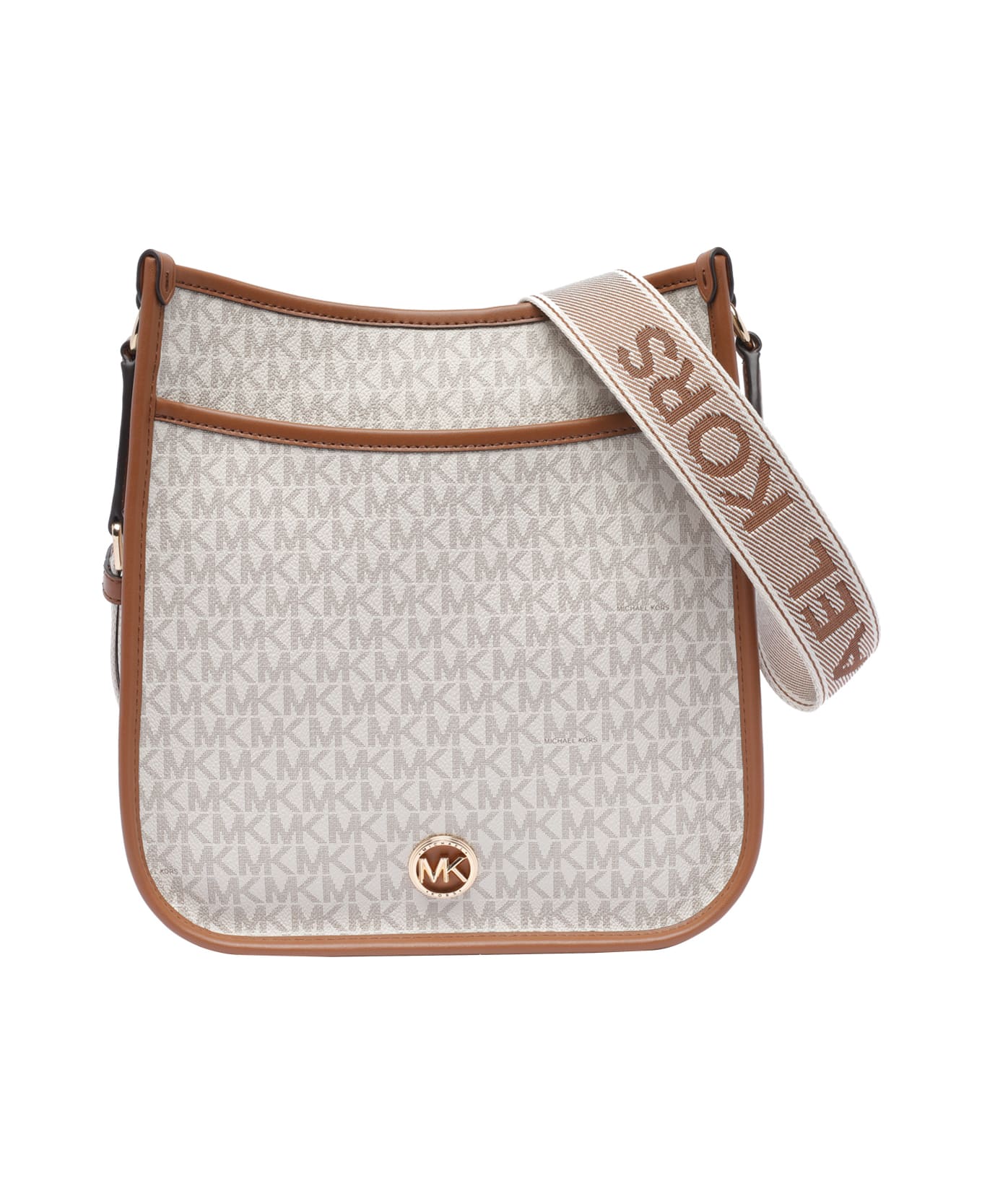 MICHAEL Michael Kors Large Raven Shoulder Bag - VANILLALUGG