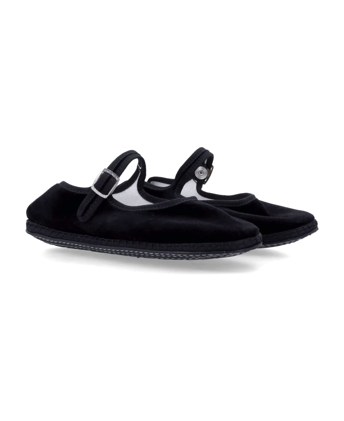 Drogheria Crivellini La Papousse Flat Shoes - BLACK