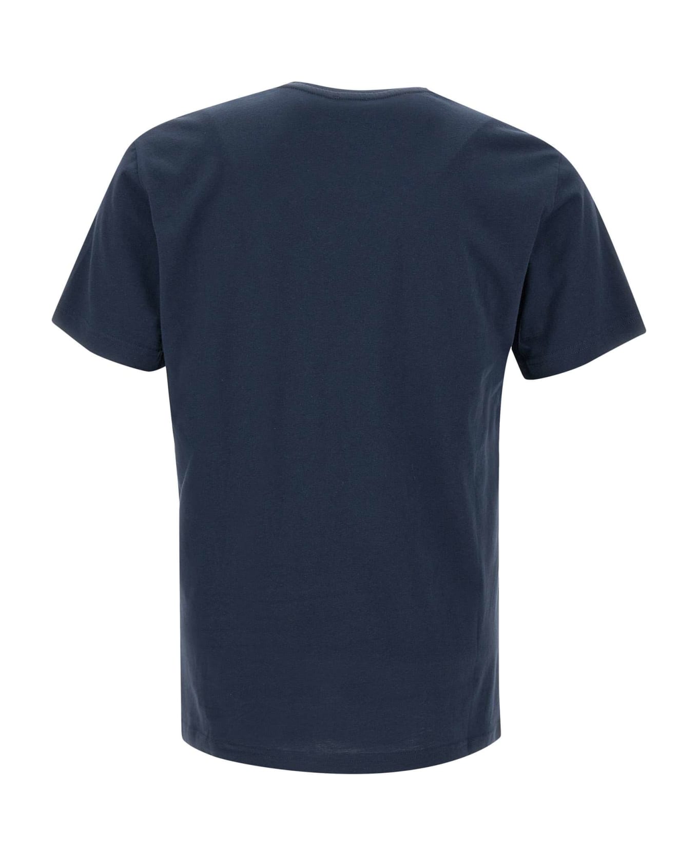 EA7 Organic Cotton T-shirt - BLUE