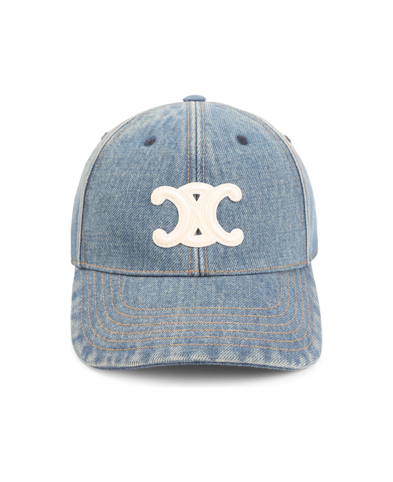 Celine Triomphe Logo-appliquéd Baseball Cap - Uw Union Wash