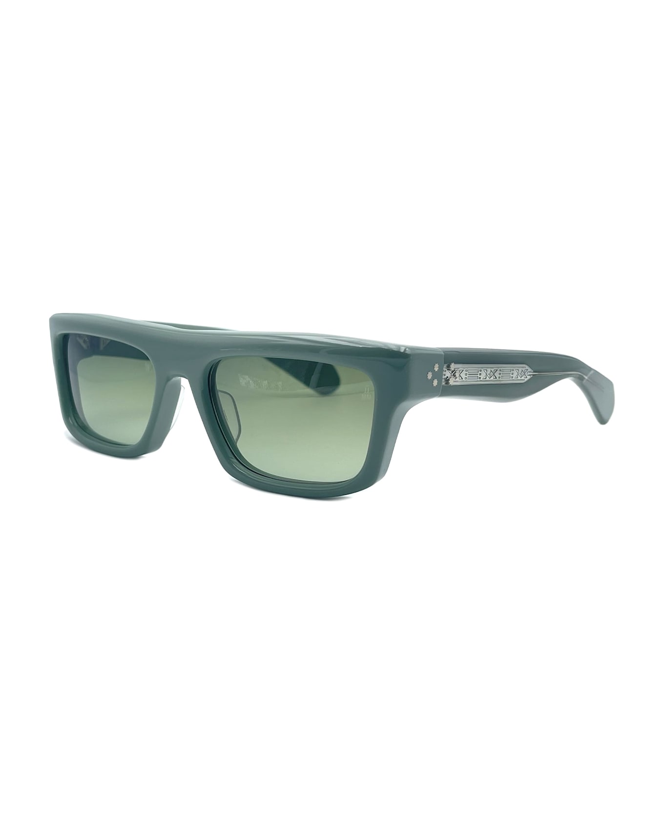 Jacques Marie Mage Cleavon - Breathe Sunglasses - green water