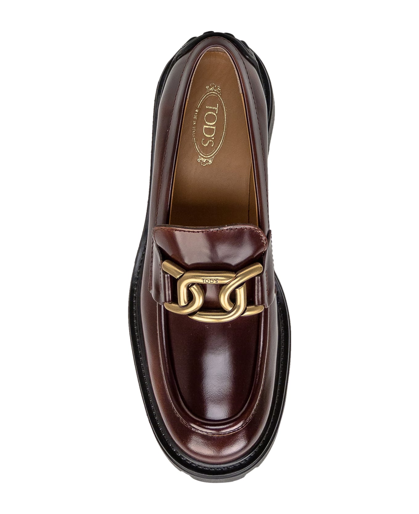 Tod's Platform Loafers - Brown ハイヒール