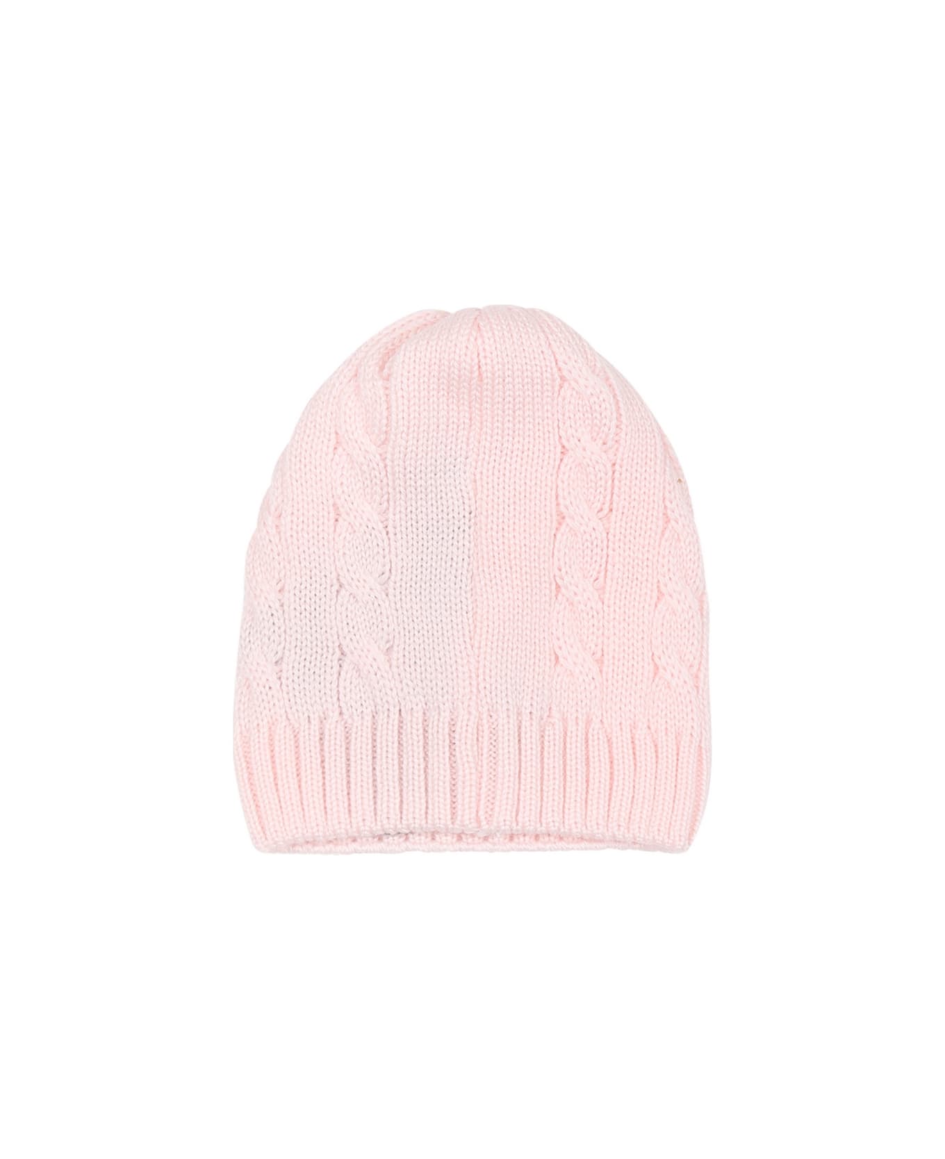 Little Bear Pink Hat For Baby Girl - Cipria