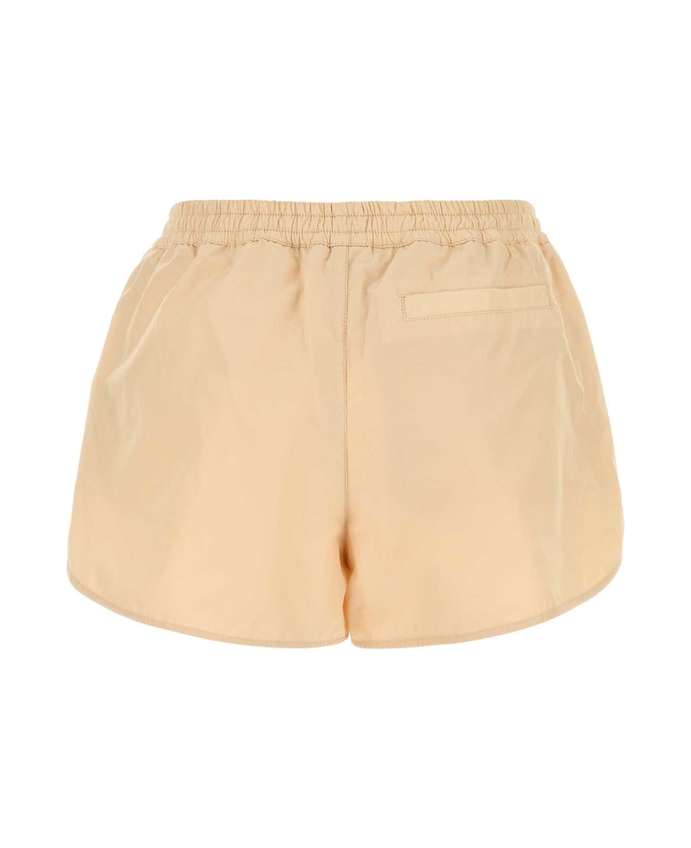 Burberry Skin Pink Nylon Blend Shorts - TEACUP