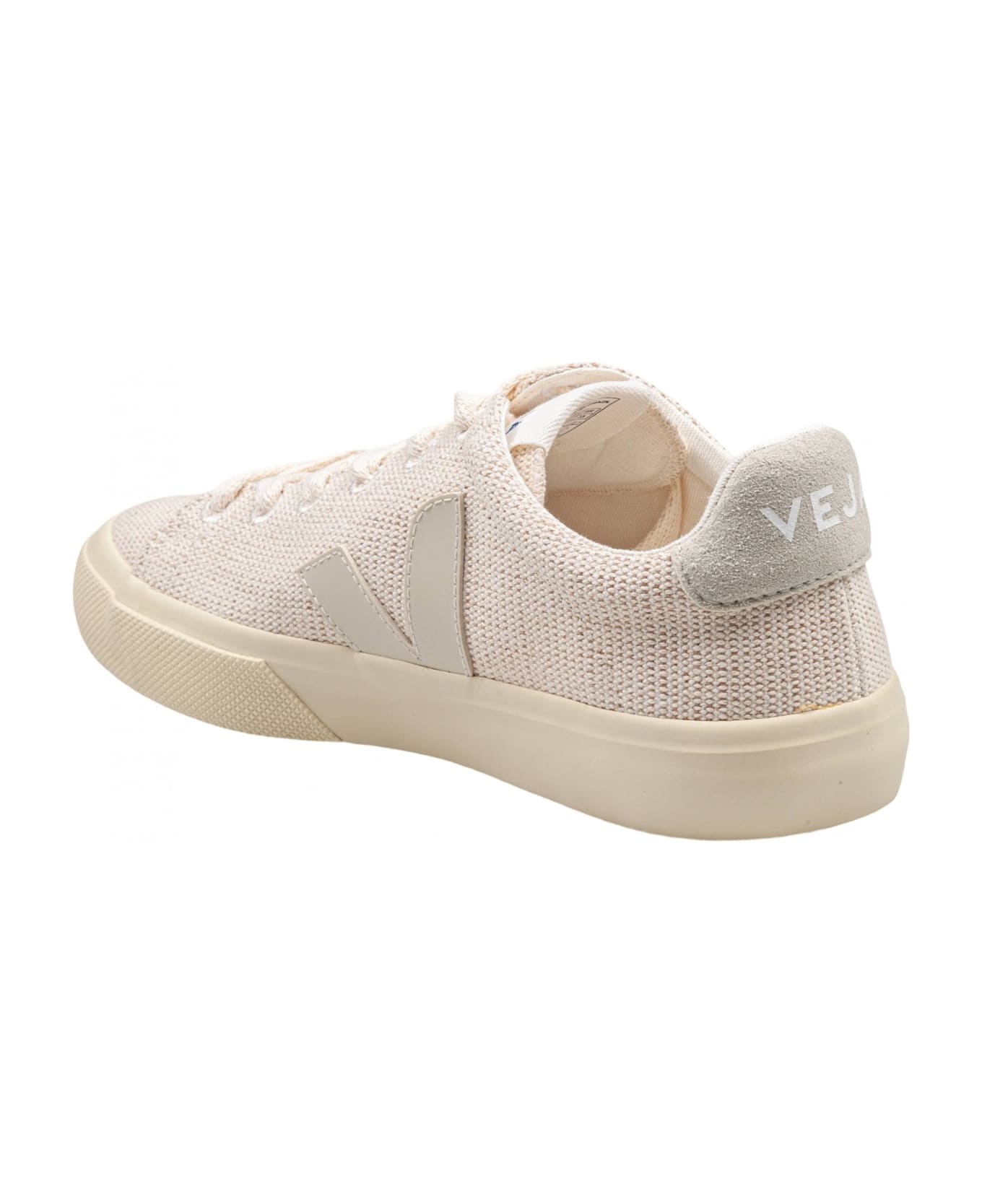 Veja Sneakers Campo In Tessuto Color Juta - Rock