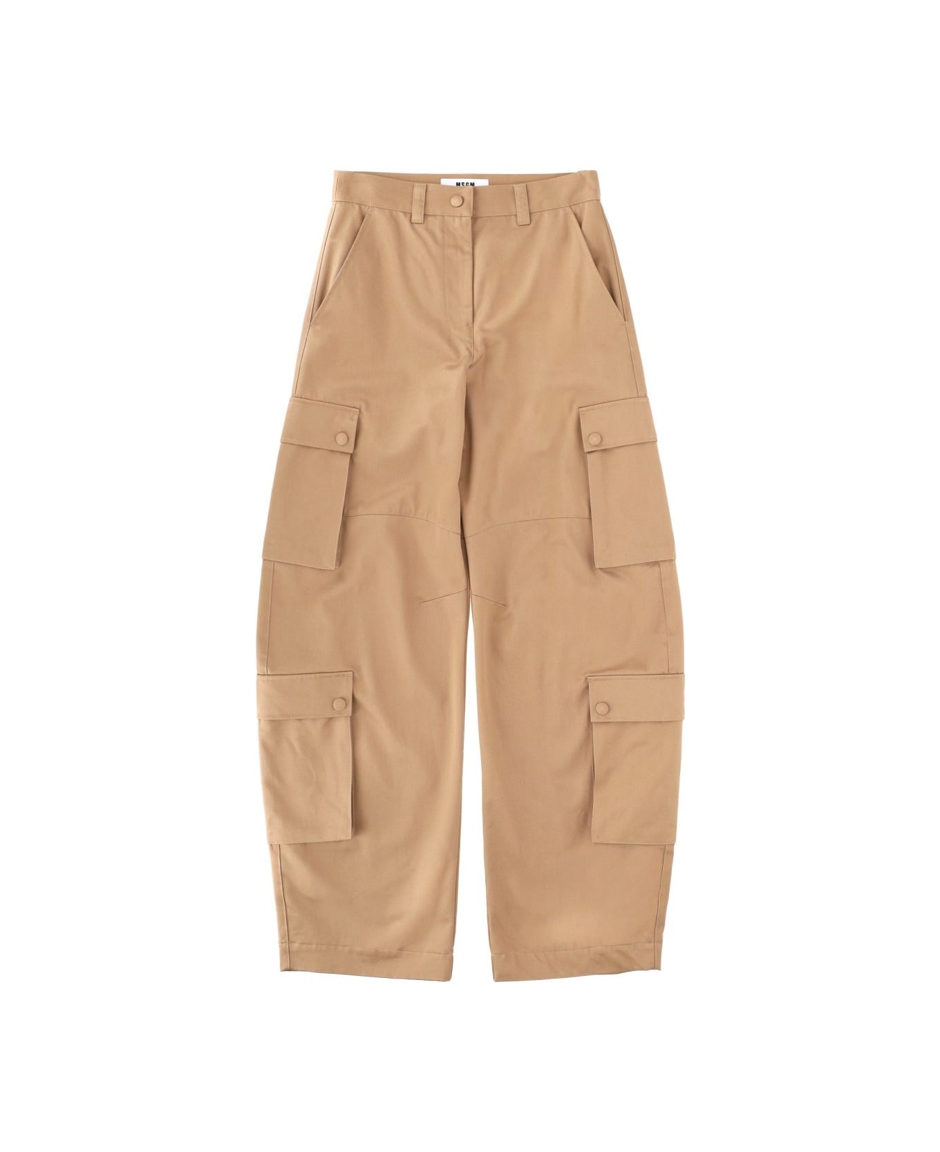 MSGM Cargo Pants - BEIGE