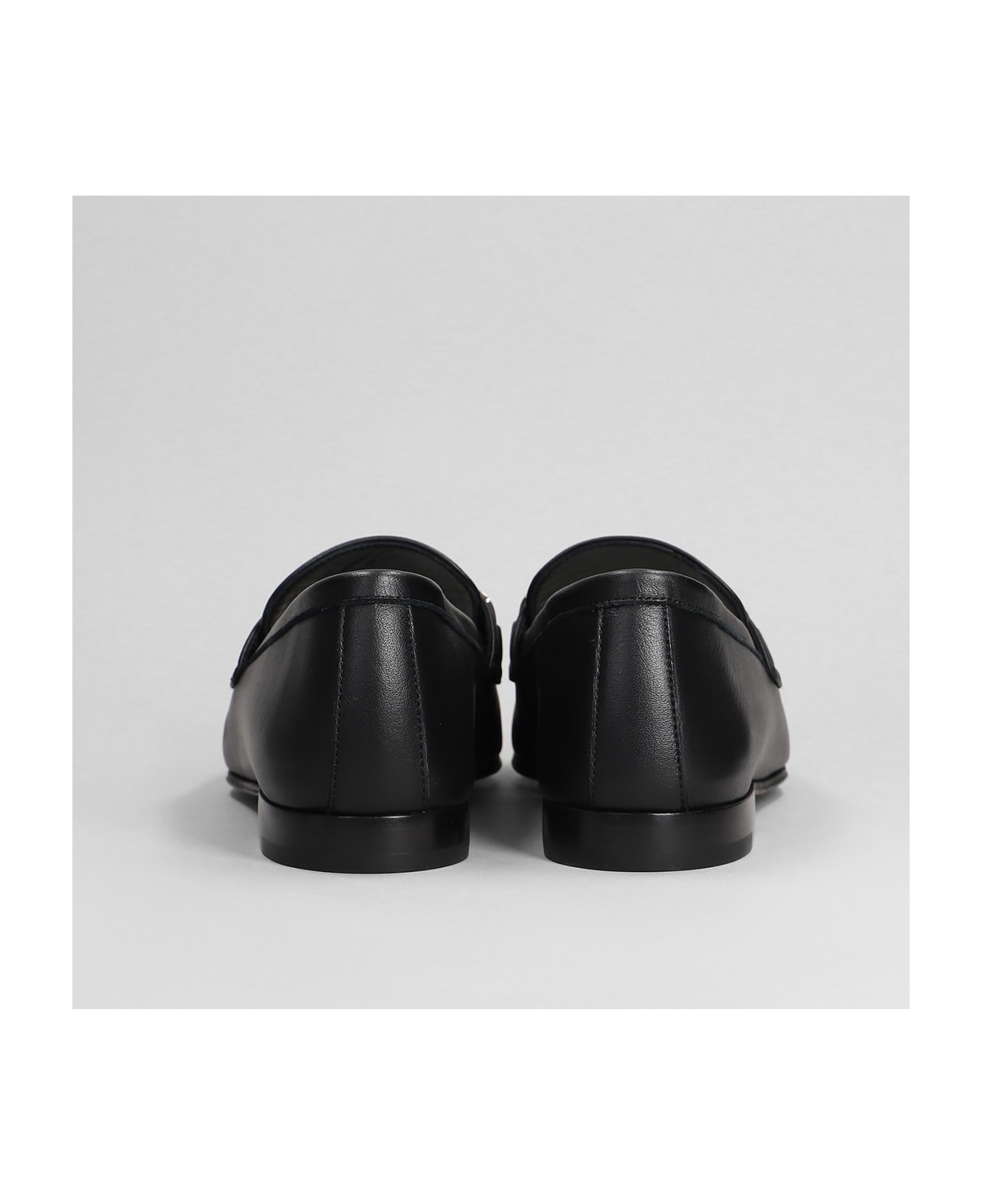 Christian Louboutin Mj Loafers In Black Leather - black