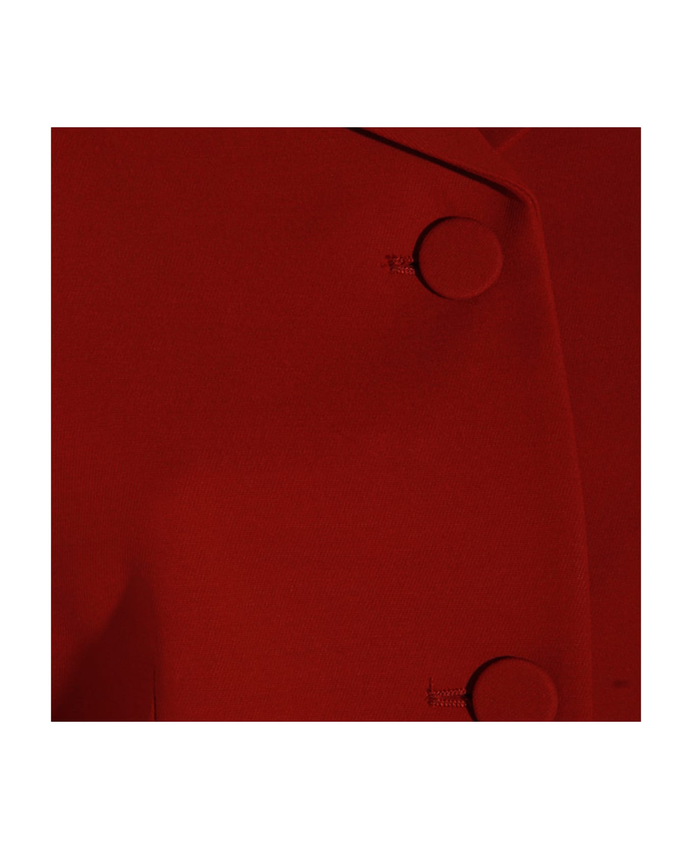 Gucci Red Ancora Viscose Blazer - ROSSO ANCORA
