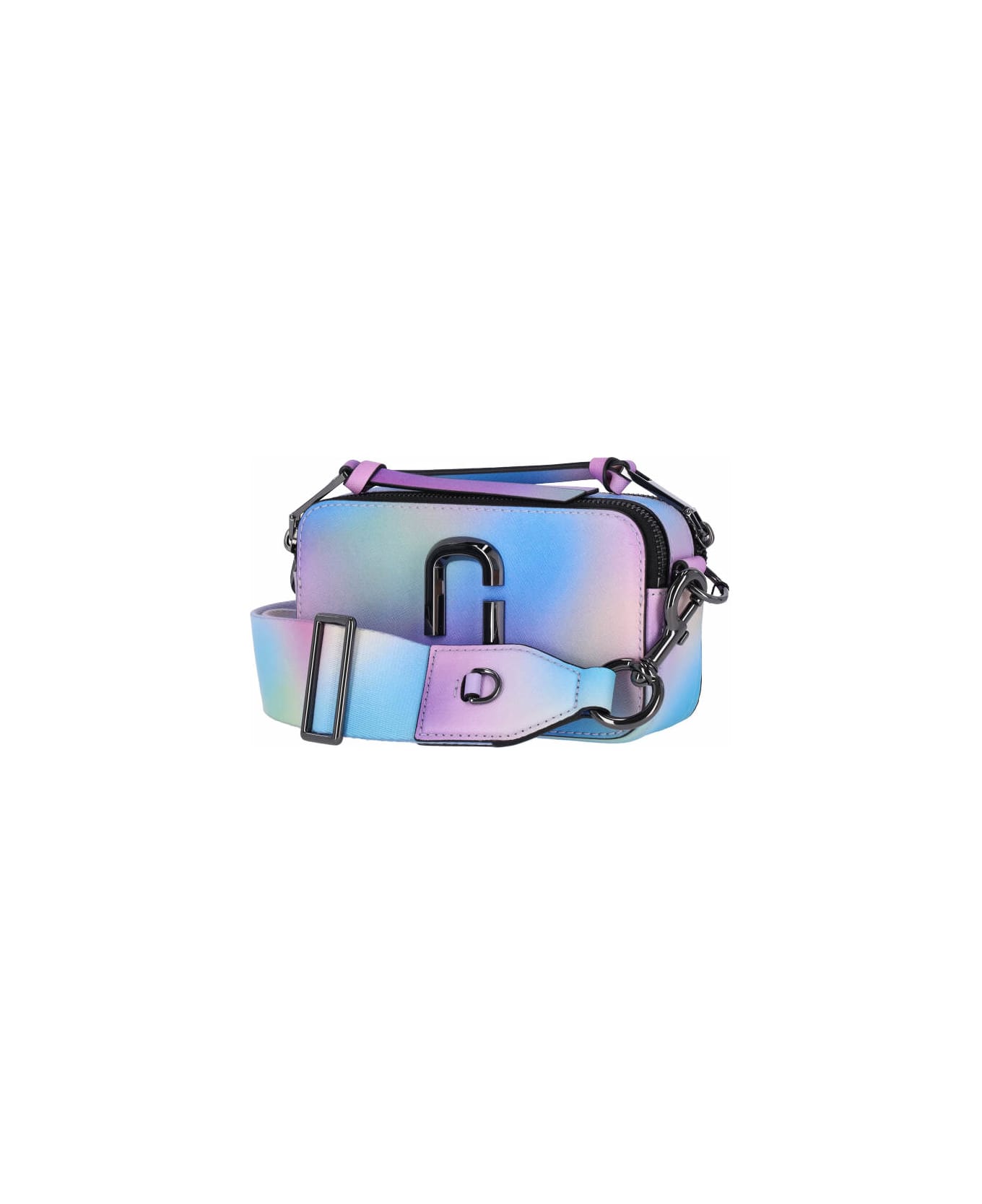 Marc Jacobs "the Airbrush Snapshot" Crossbody Bag - Blue