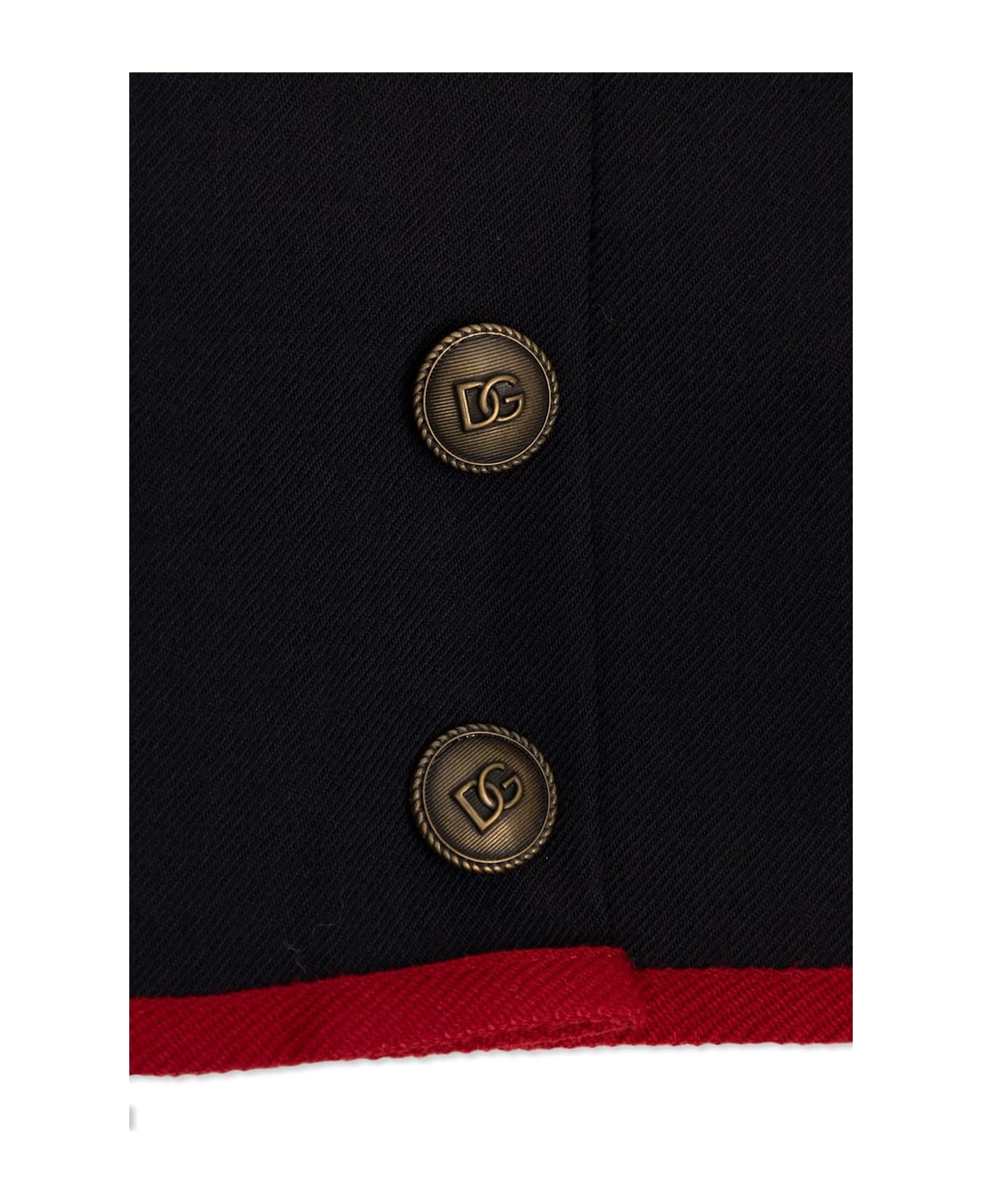 Dolce & Gabbana Button Detailed Skirt