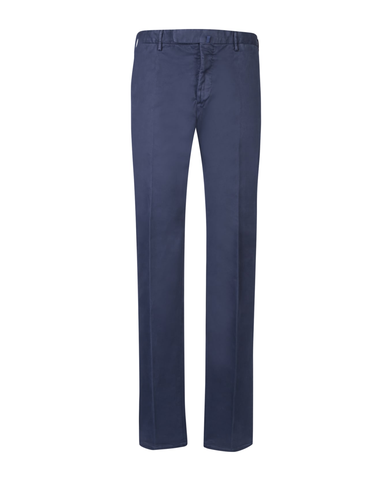 Incotex Slim Fit Blue Trousers - Blue