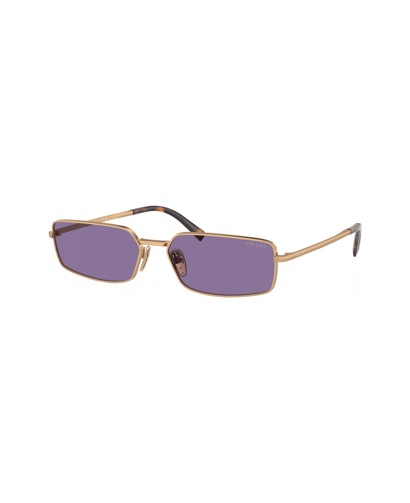 Prada Eyewear Prada Pra60s Prada Signature 7oe01o Oro Sunglasses - Oro