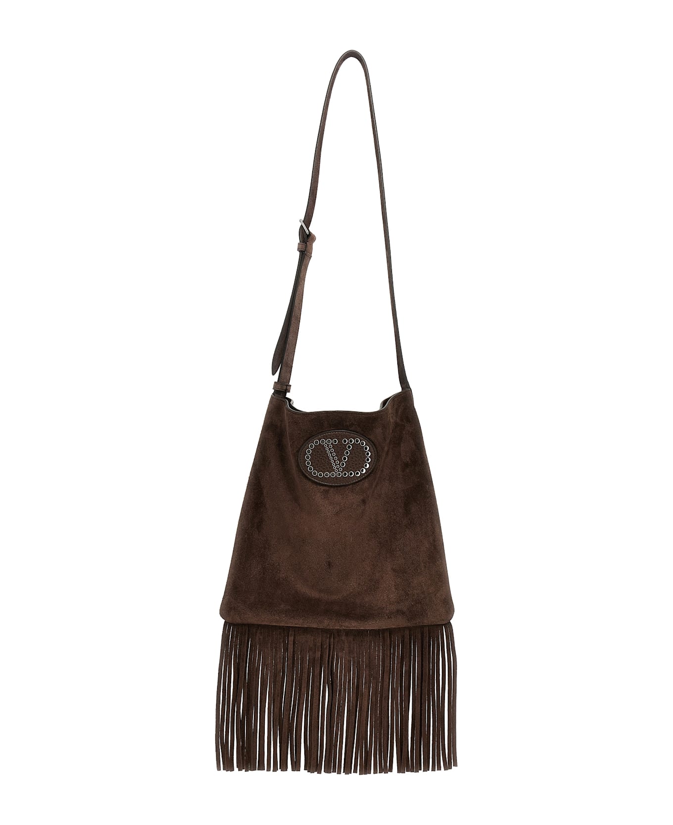 Valentino Garavani 'nellcôte' Shoulder Bag - Brown
